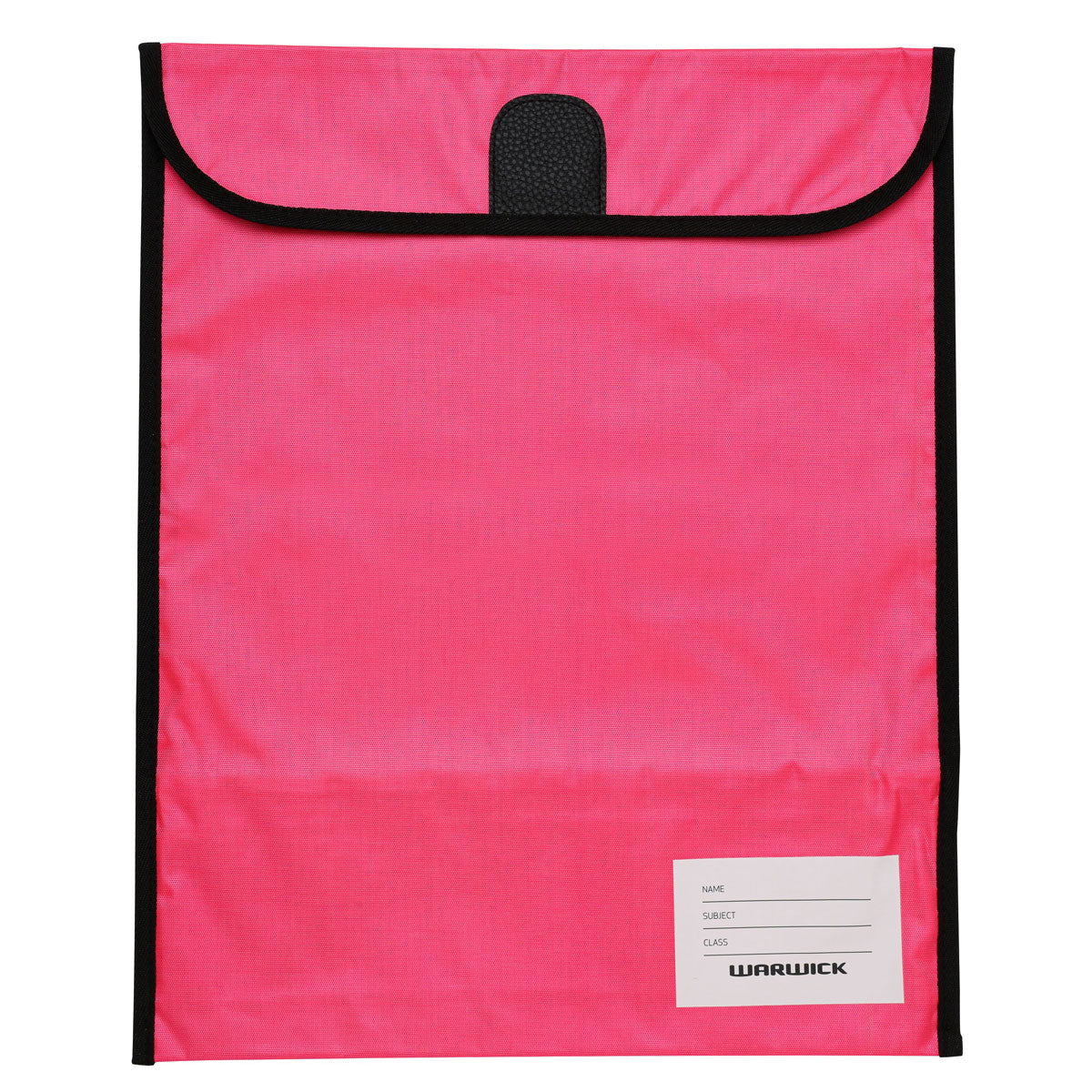 Warwick Homework Bag Extra Large Pink 36 x 46cm
