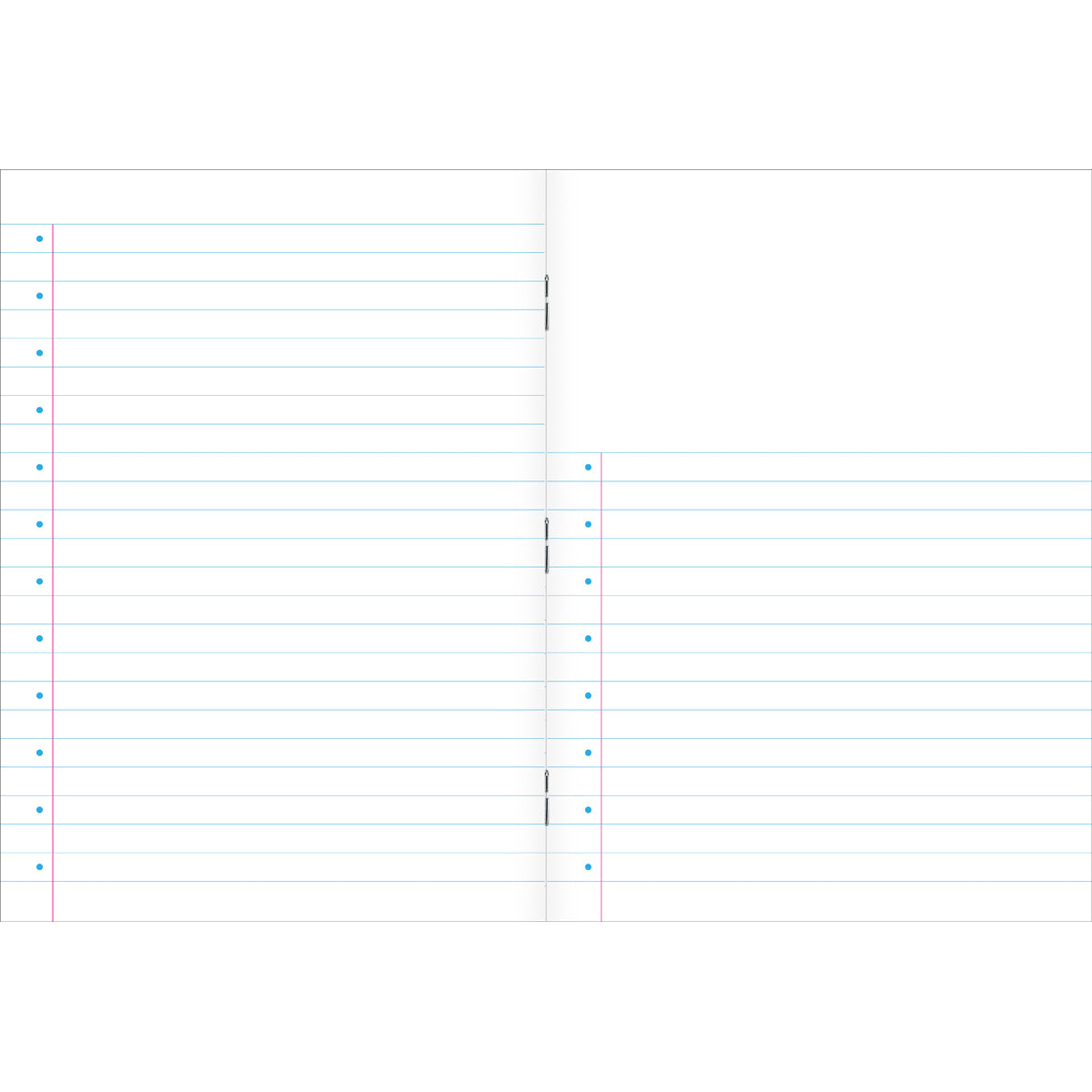 Warwick My Writing Book 2 - 1/3 Blank Ruled 12mm 64 Pages