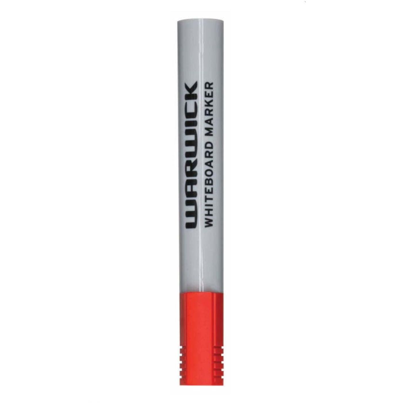 Warwick Whiteboard Marker Bullet Tip Red