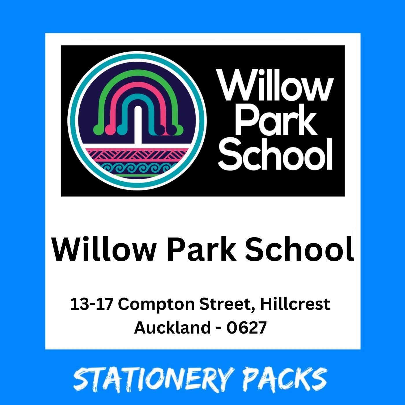 Willow Park School Stationery Pack Year 1