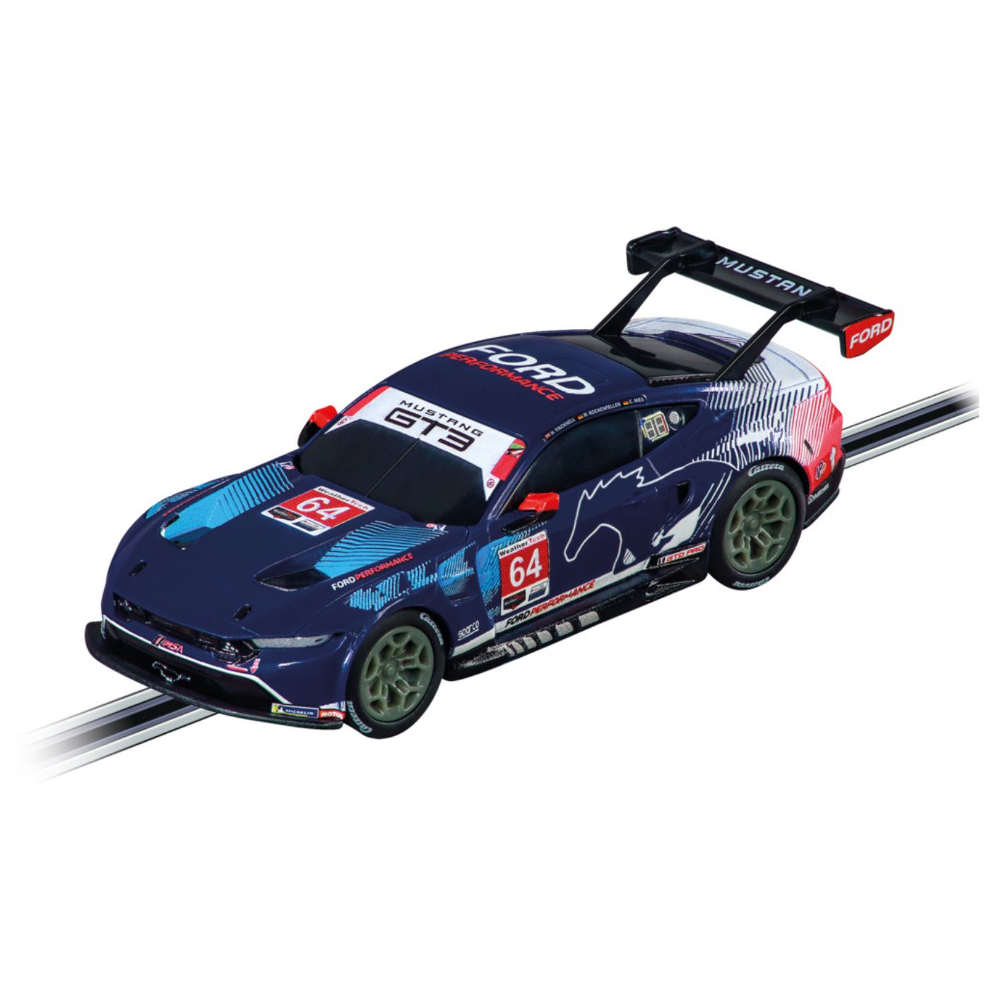 Carrera GO!!! Set GT Powerplay – 4.9m Track with Ford Mustang GT3 & Ferrari 296 GT3
