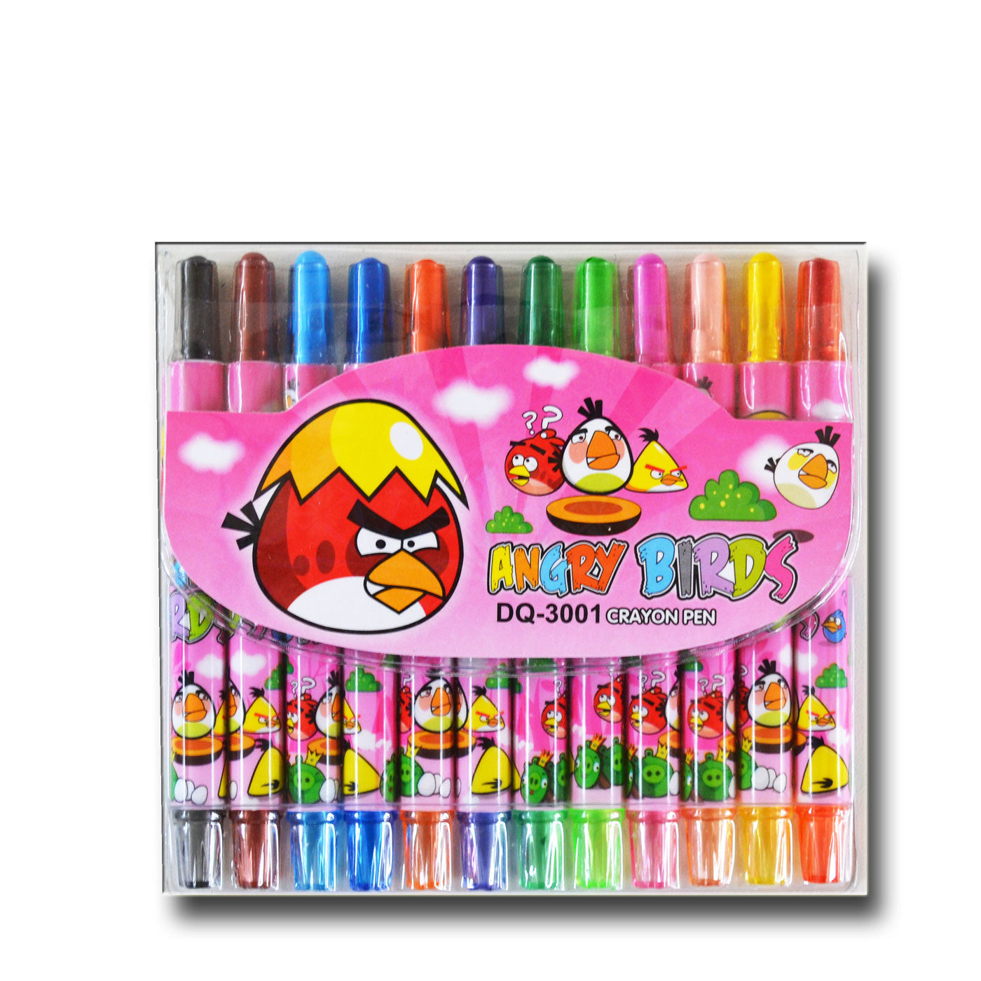 Twistable Crayons Angry Bird 12 Shades 10 cm - School Depot NZ