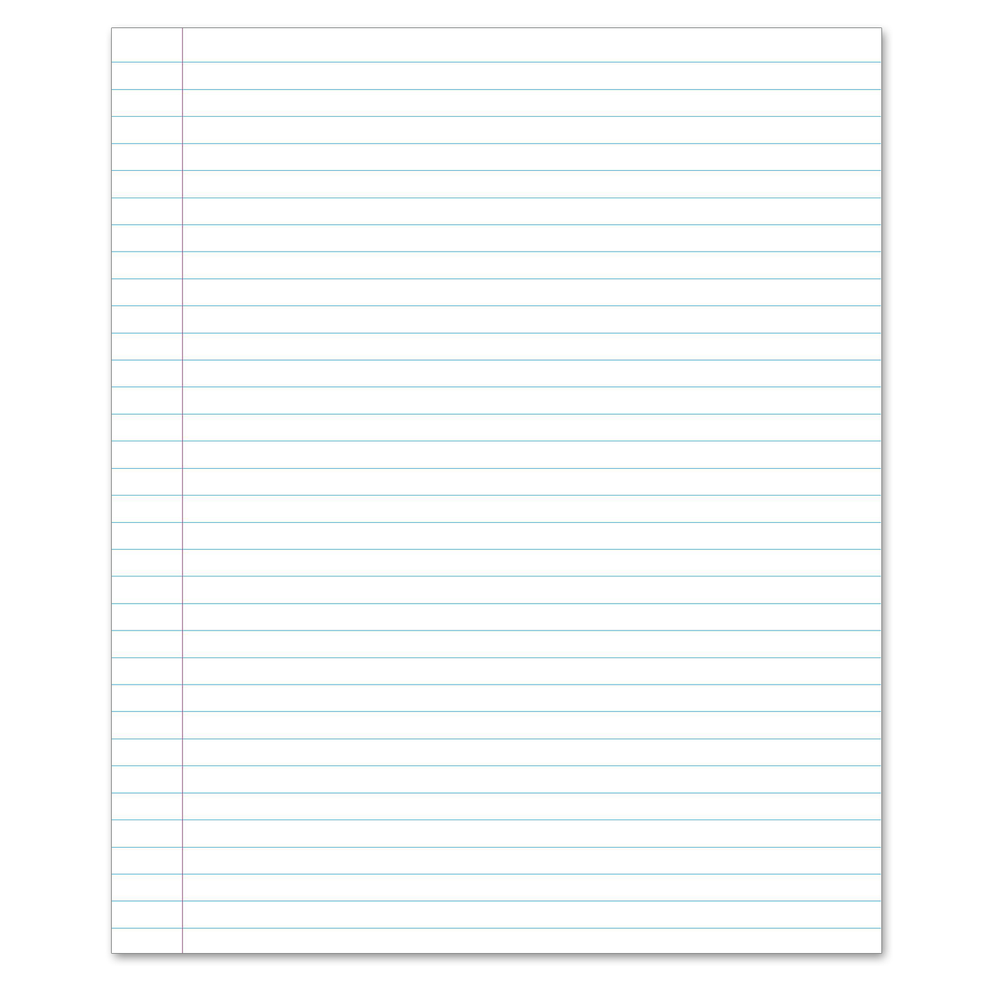 2Wite 1B5 Exercise Book 255 x 205mm Ruled 7mm 40 Leaf