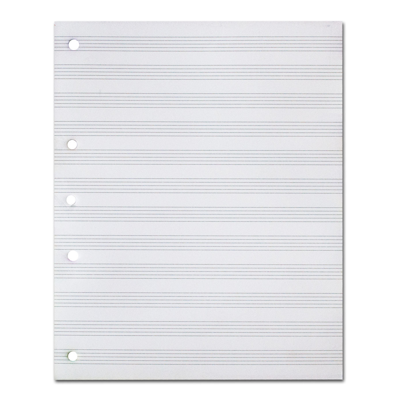 2Write 14M5 Music Loose Leaf Refill Pad 30 Leaves