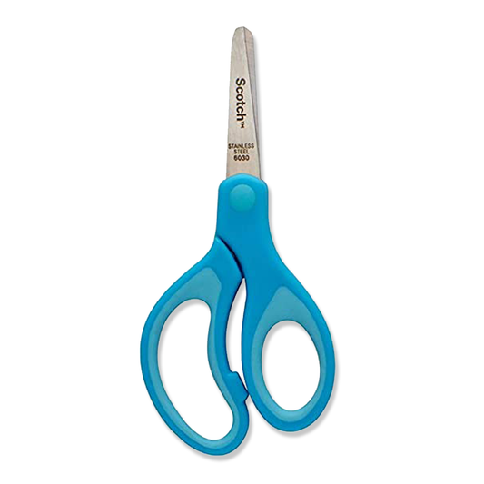 3M Scotch Kids Soft Grip Scissors 1442B 5 Inch Blue