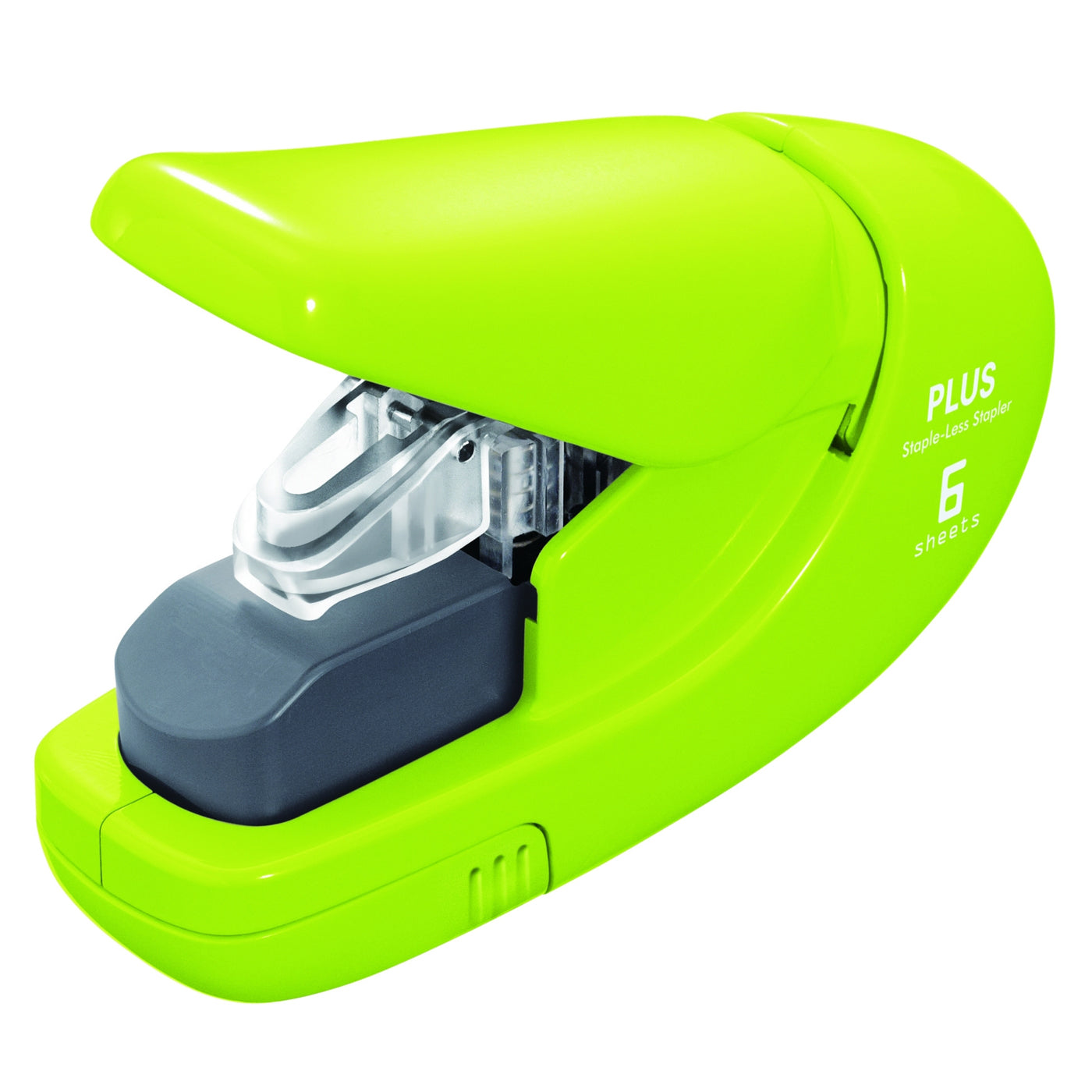 Plus Staple-Free Stapler Green