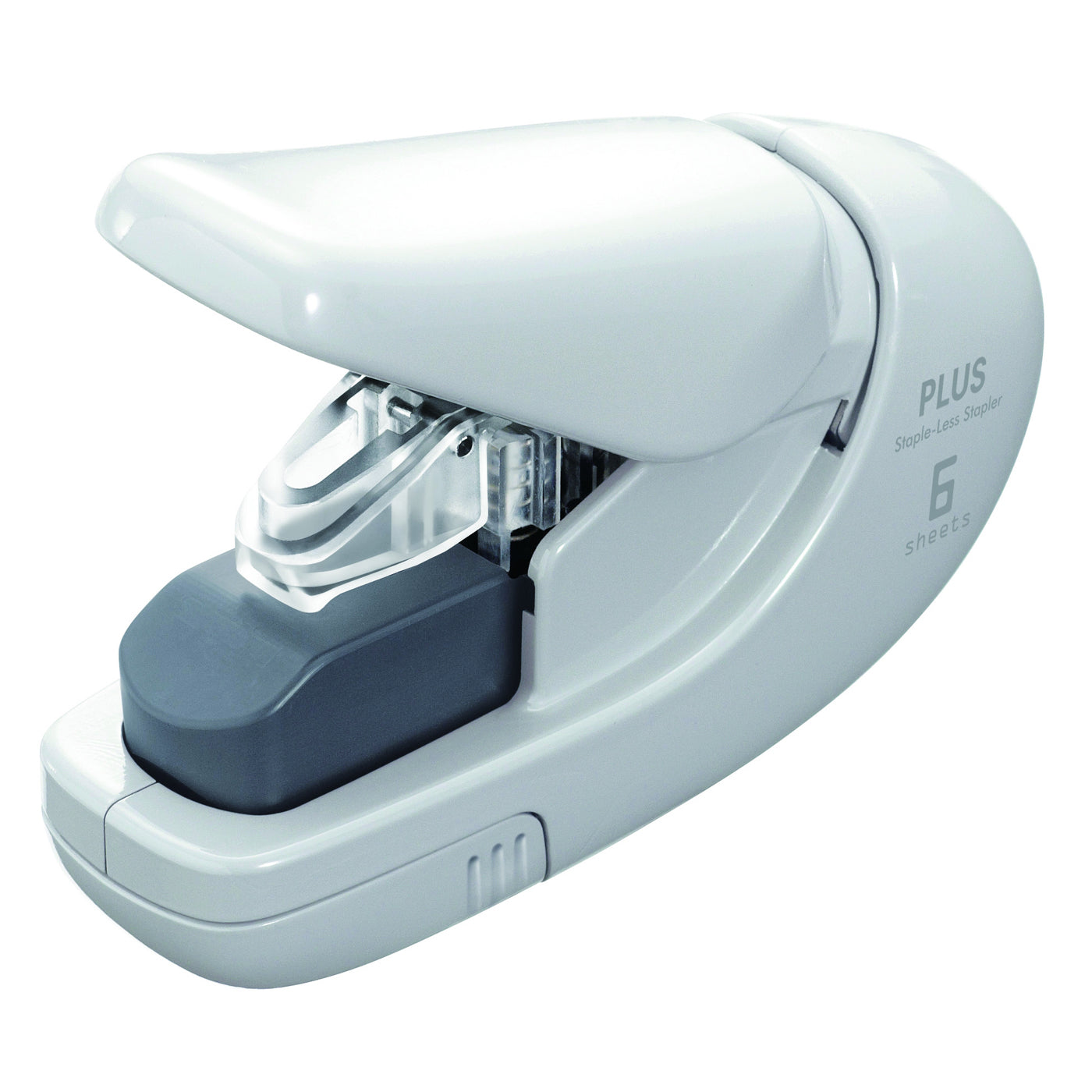 Plus Staple-Free Stapler Grey - School Depot NZ