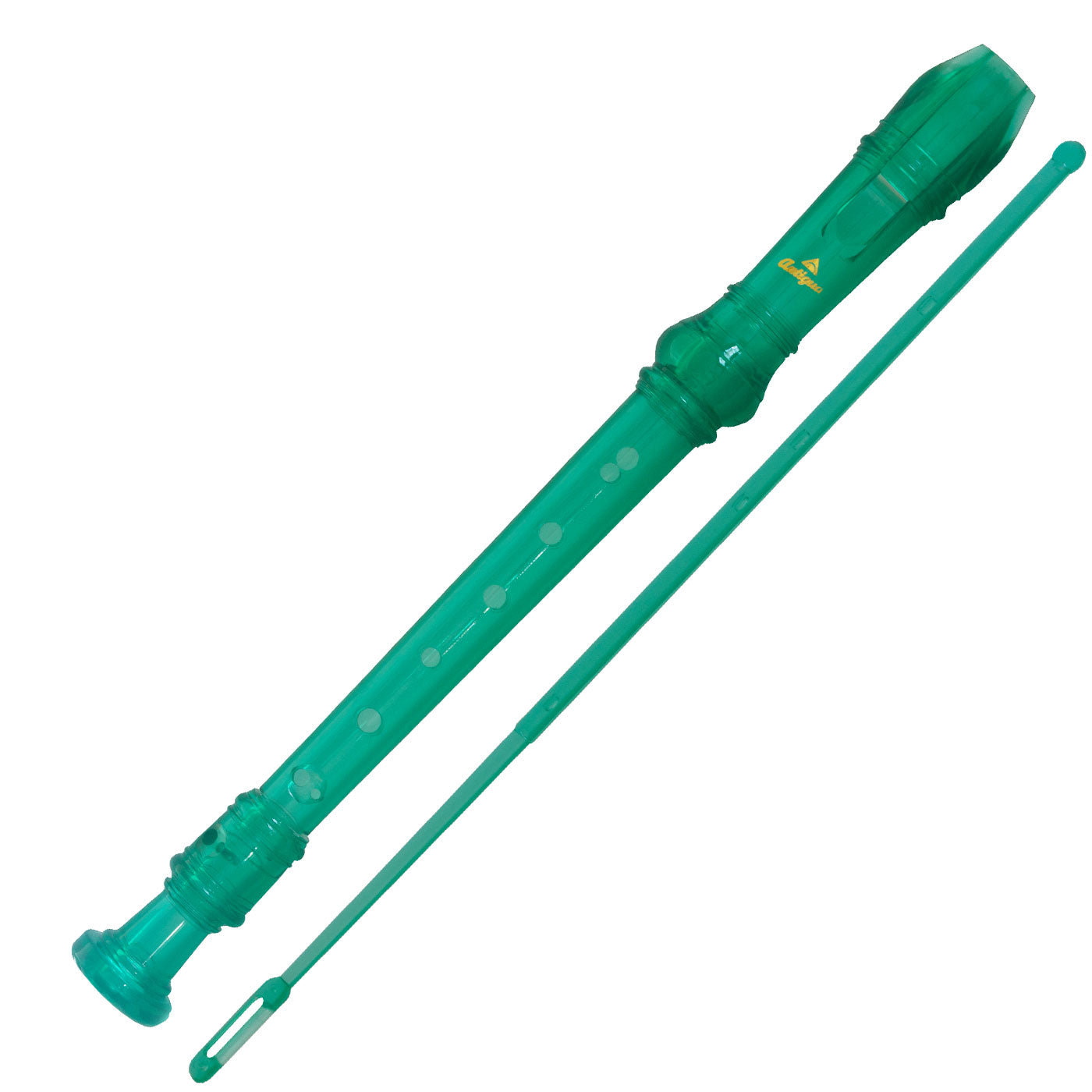 Antigua USA Students Recorder 3 Piece Transparent Green