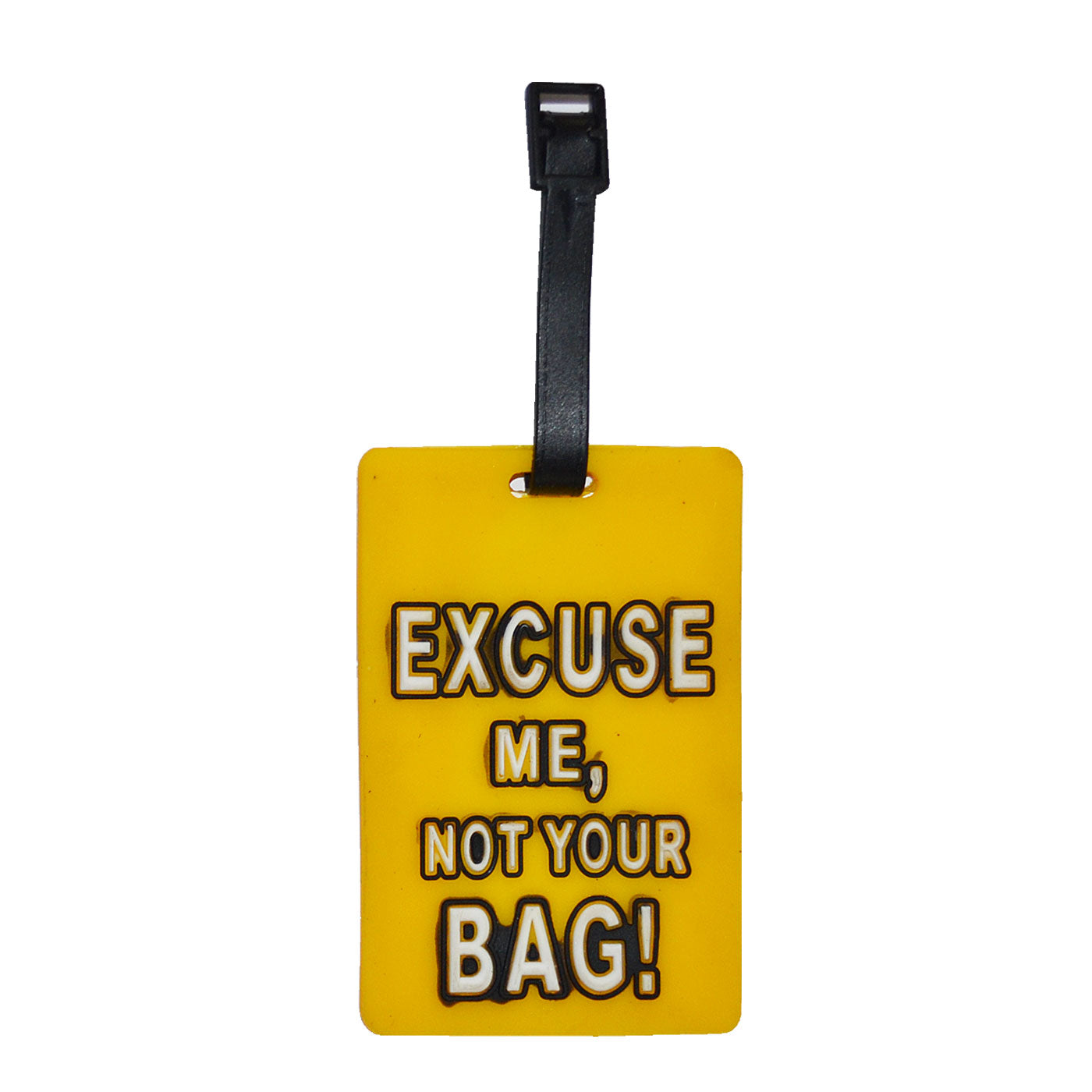Luggage tag Yellow