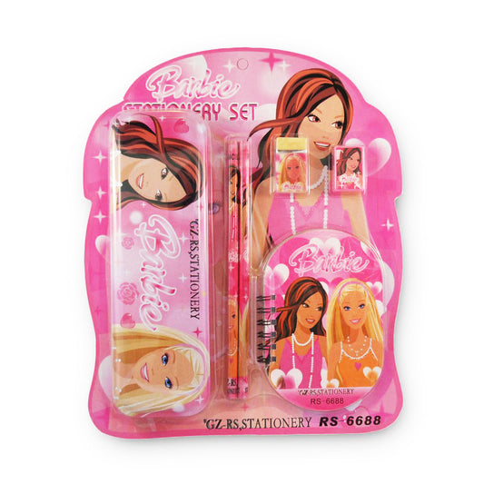 Stationery Set for Kids 6 Piece Barbie