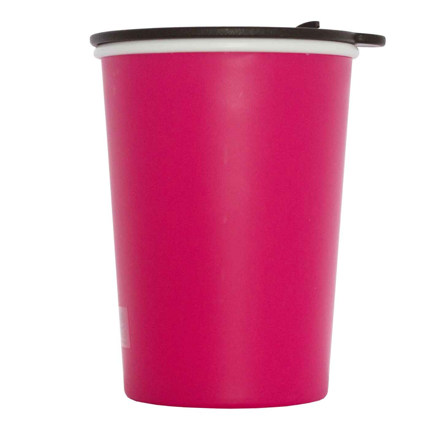 Bianli Thermal Travel Mug with Lid 300ml Pink