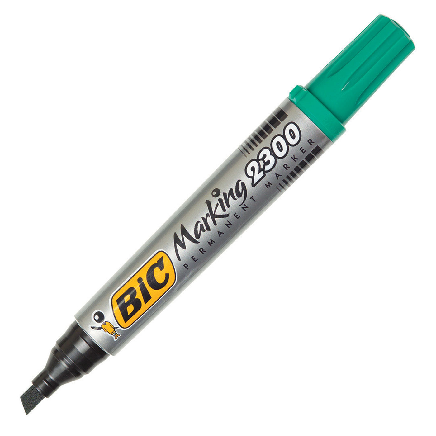 BIC Permanent Marker ECO 2300 Chisel Tip Green