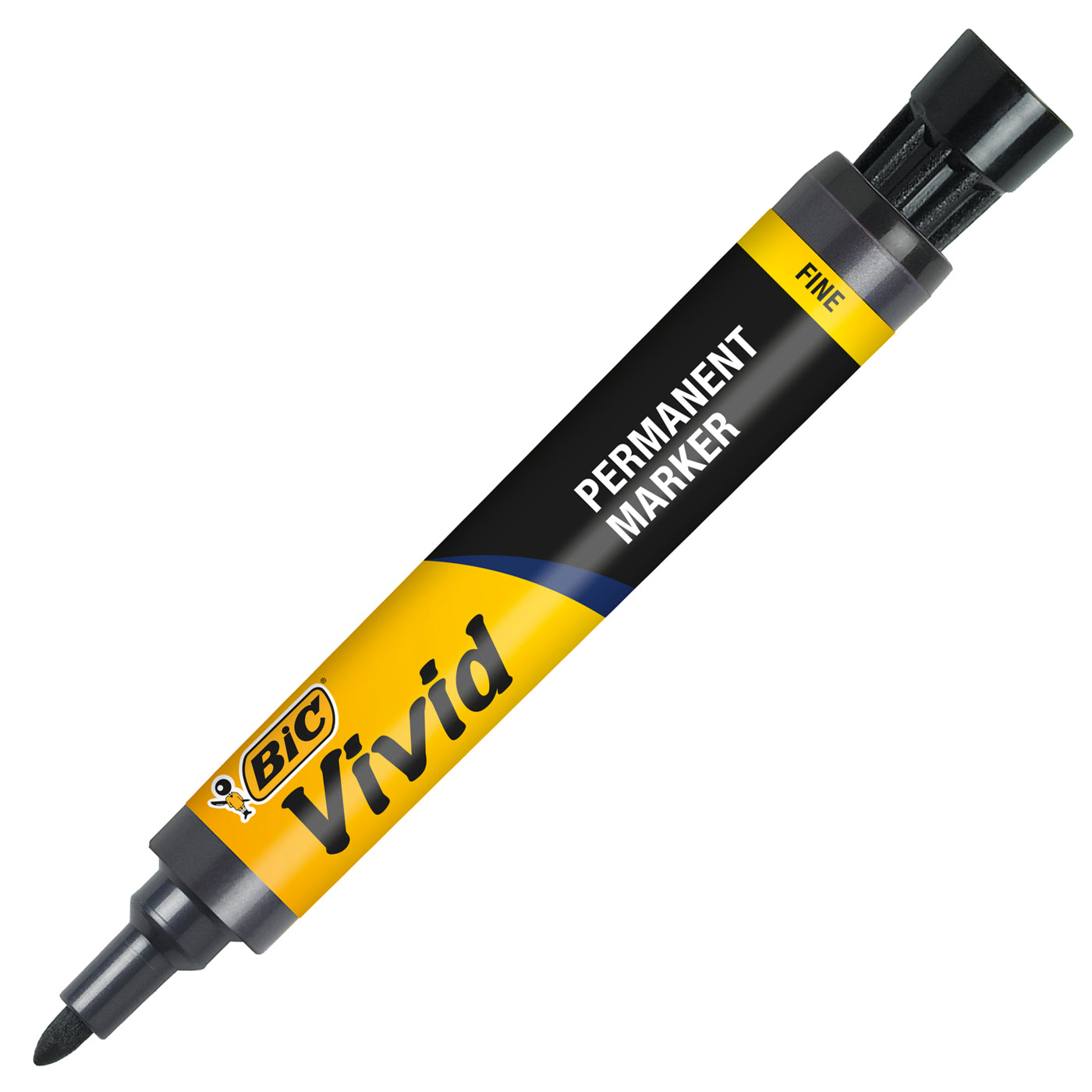 BIC Vivid Permanent Marker Fine Tip Black