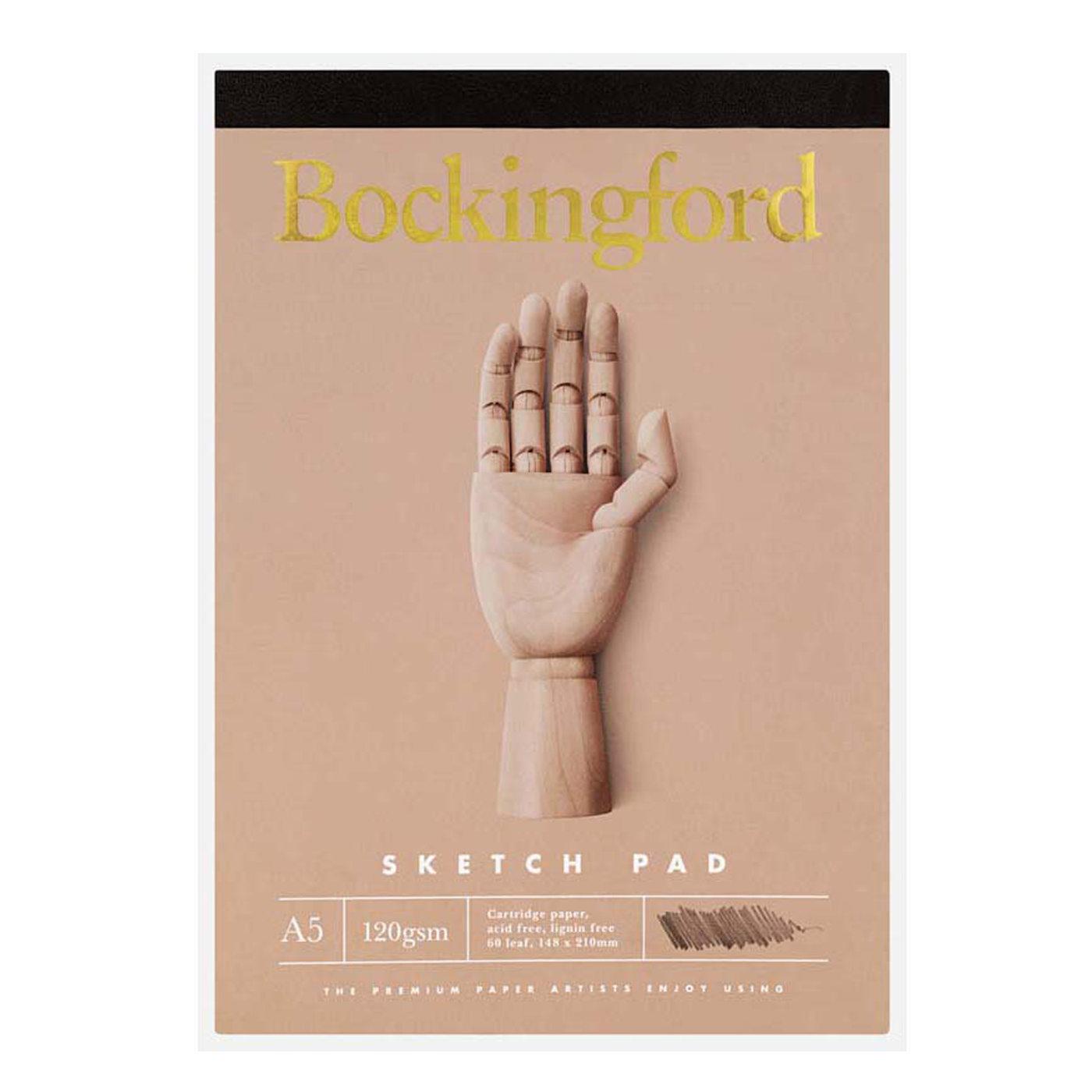 Bockingford Pad B21 Sketch A5 120gsm 60 Leaf