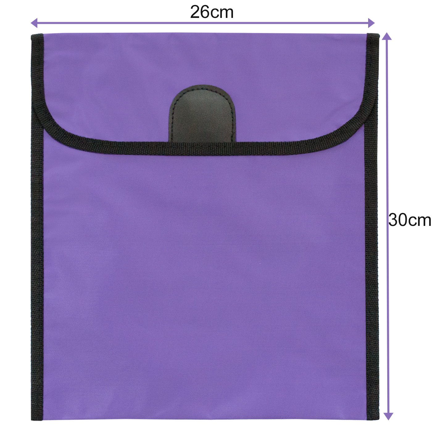 Book Bag Small 26 x 30cm Purple 