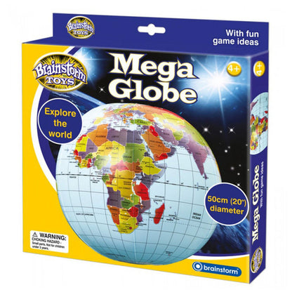 Brainstorm Toys Inflatable Mega Globe 50cm