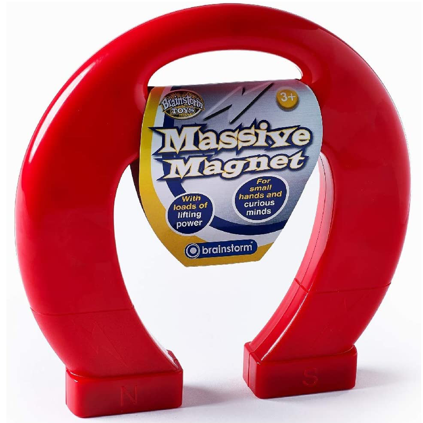 Brainstorm Toys Massive Magnet Red 19x19cm Ages 3+