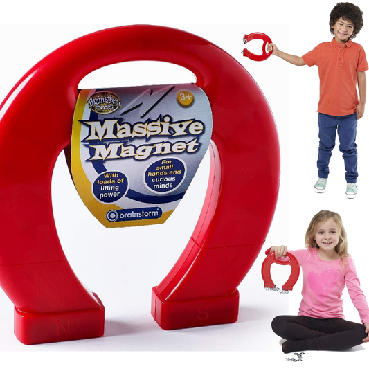 Brainstorm Toys Massive Magnet Red 19x19cm Ages 3+