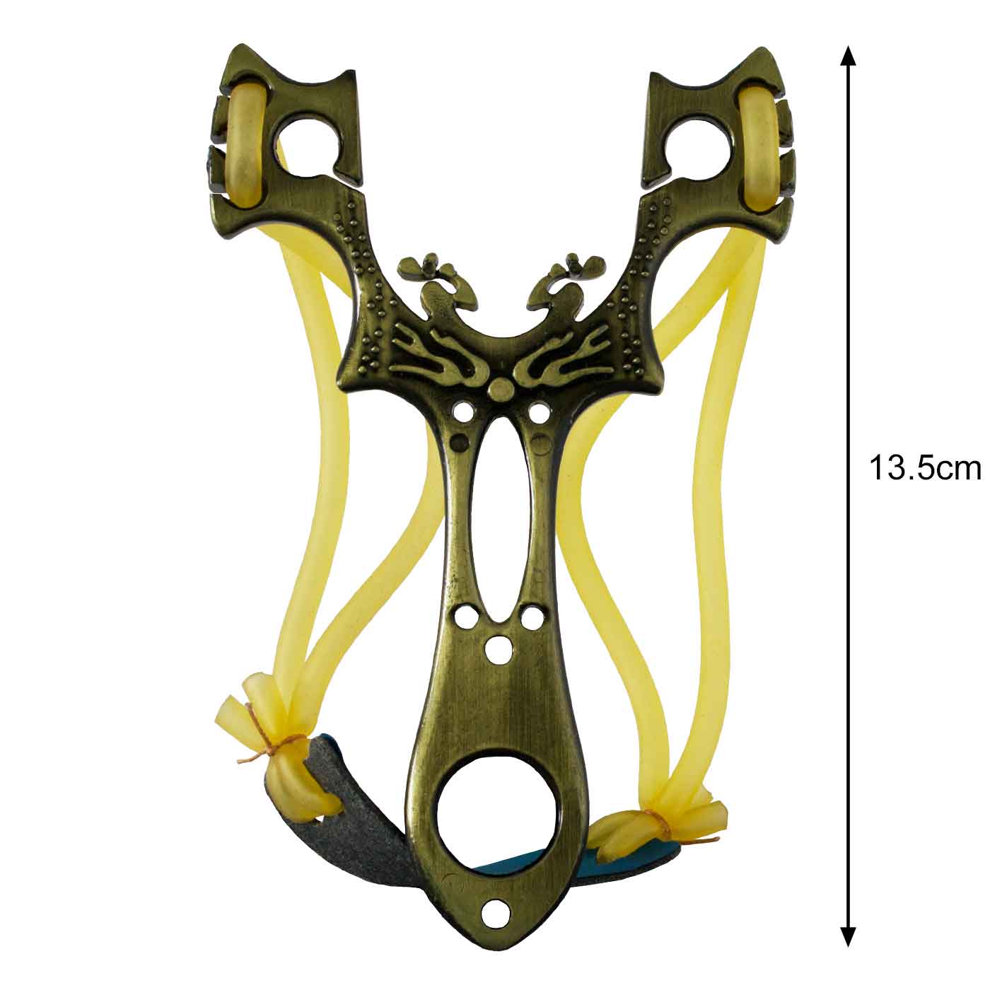 Brass Slingshot Catapult 13.5cm
