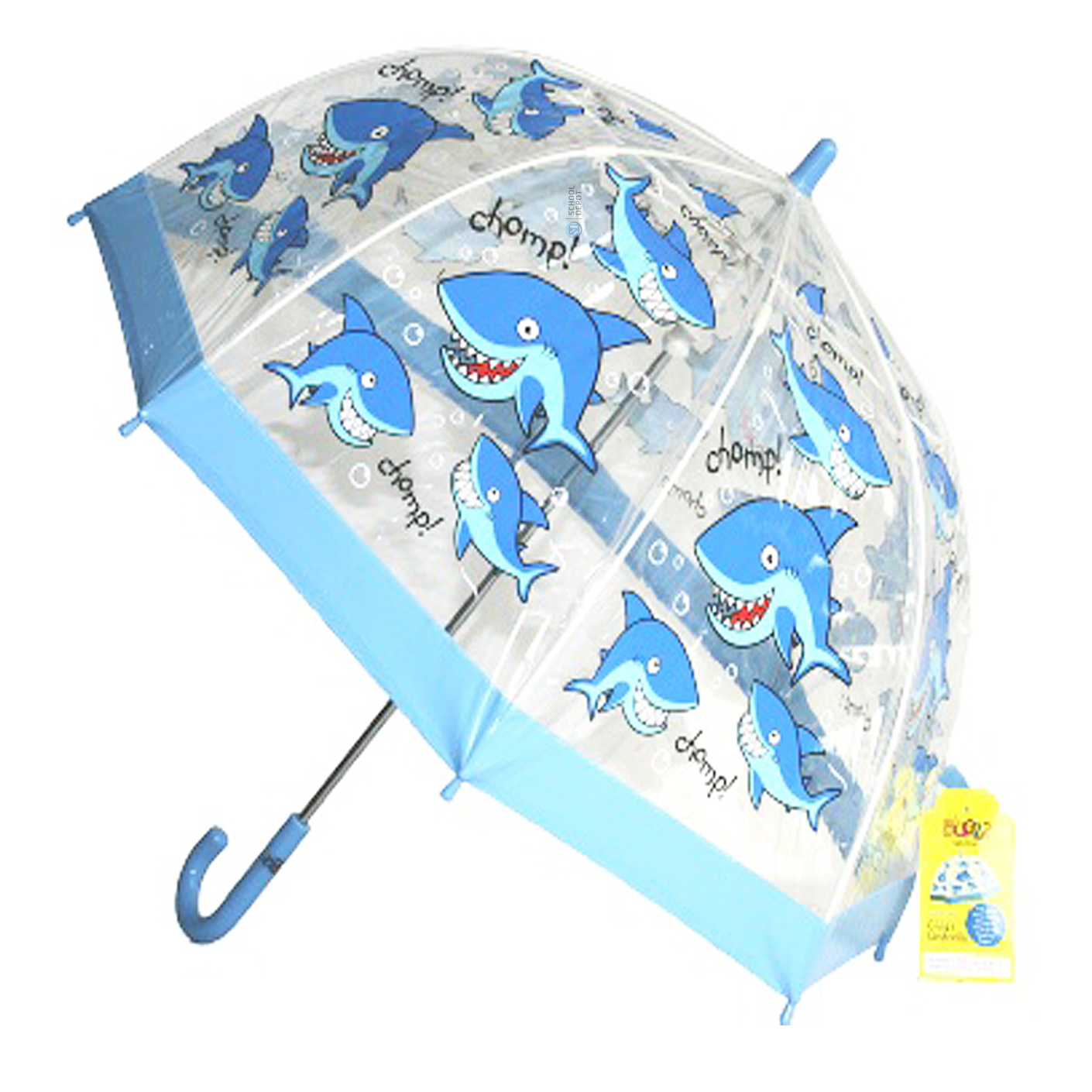 Bugzz Kids Rain Umbrella Sharks