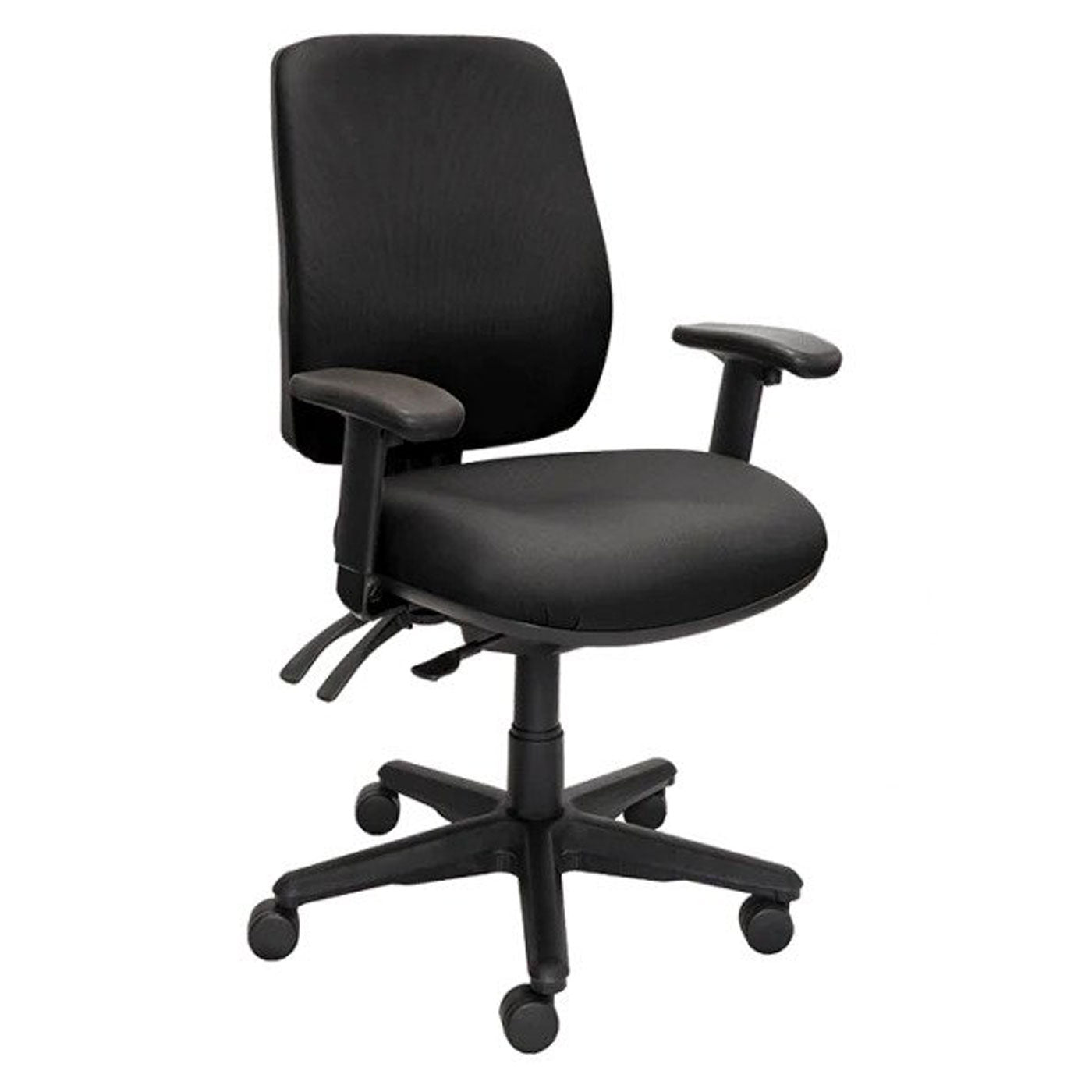Buro Office Chair 3 Lever High Back with Armrest Roma