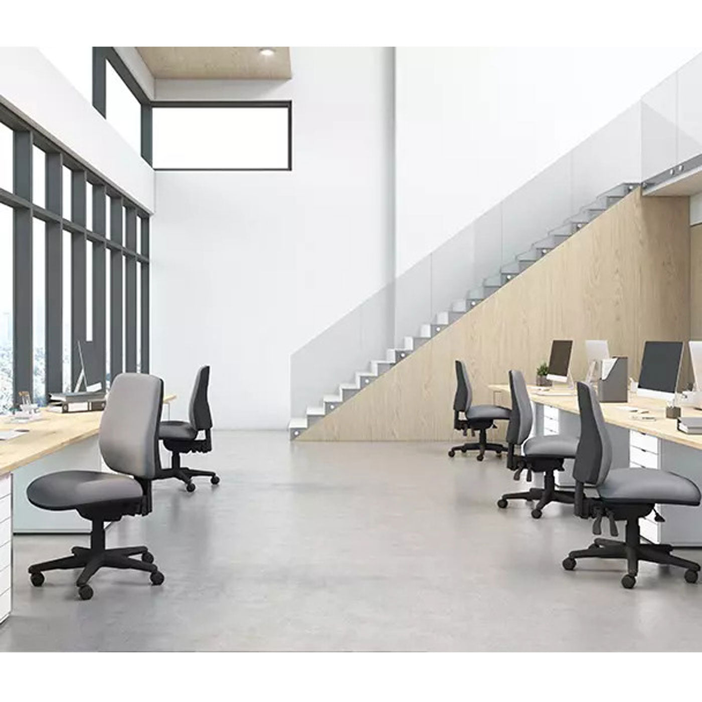 Buro-Office-Chair-3-Lever-High-Back-Roma