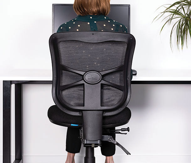 Buro Office Chair Two Lever Metro Black