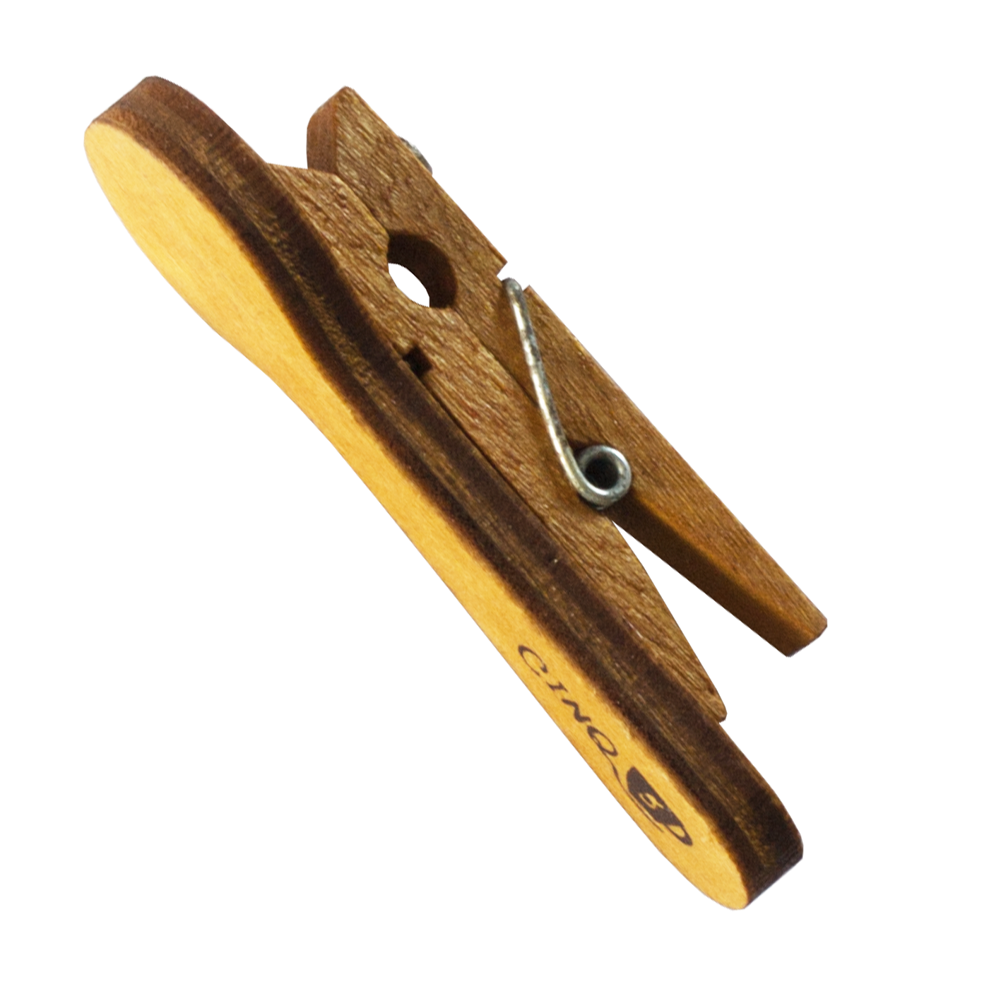 CINQ-5 Magnetic Wooden Paper Clips Fork & Spoon Twin Pack