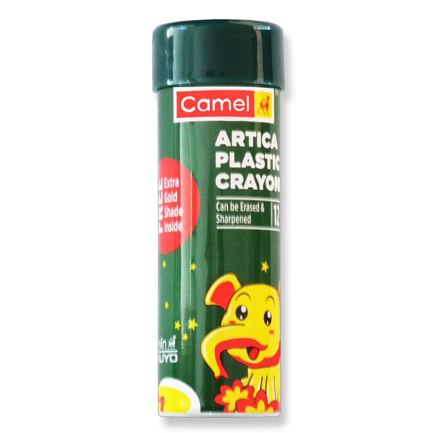 Camlin Plastic Crayons 12 Shades