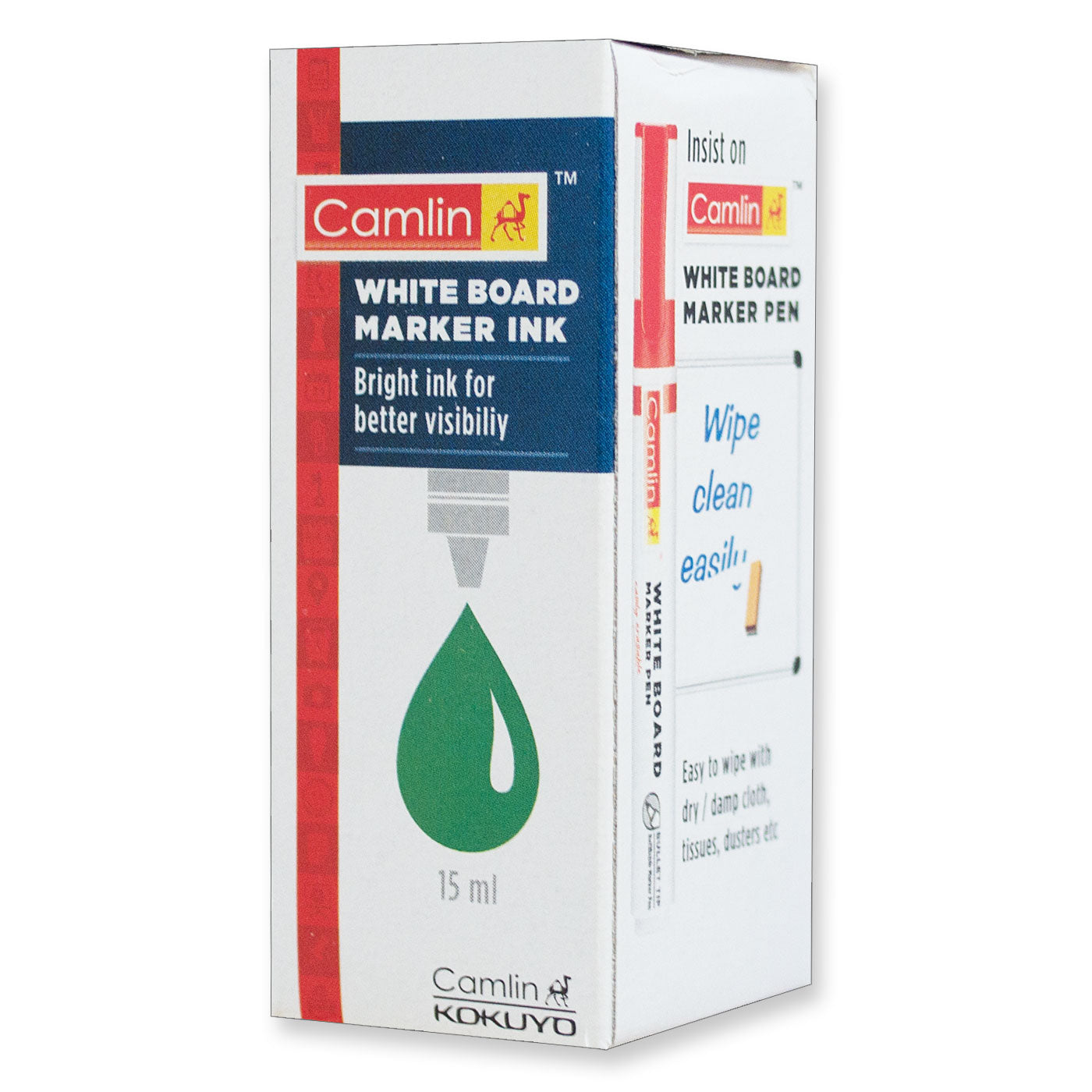 Camlin Whiteboard Marker Refill Ink 15 ml Green