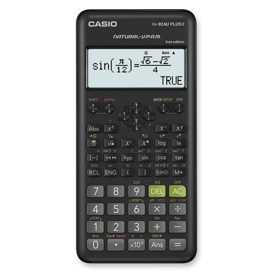 Casio fx82AUPLUS II Scientific Calculator 2nd Edition