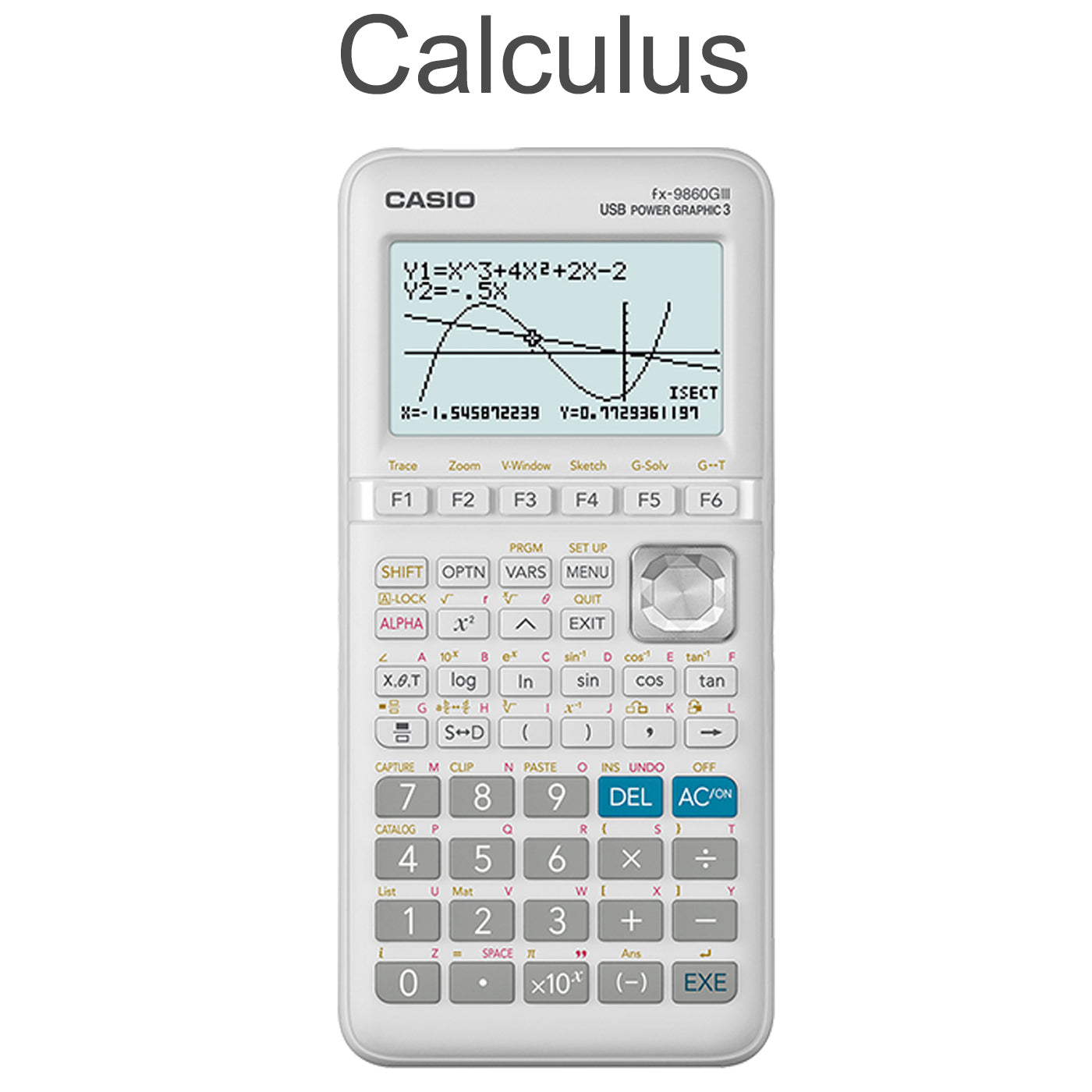 Casio FX 9860GIII Graphics Calculator White