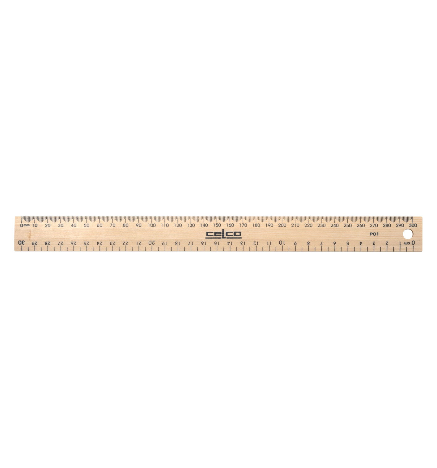 Celco Ruler Wooden 30cm