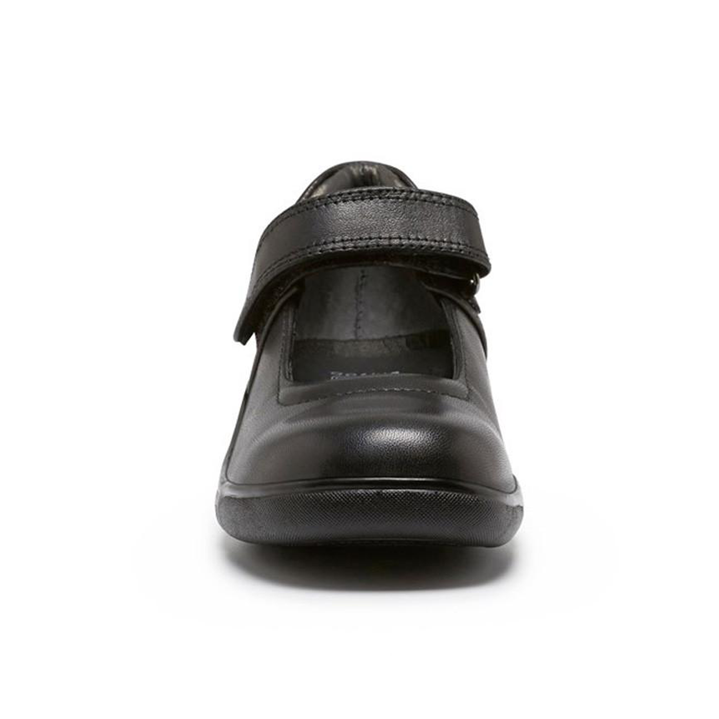 Clarks Girls Leather School Shoes Petite Black UK Size 8-3