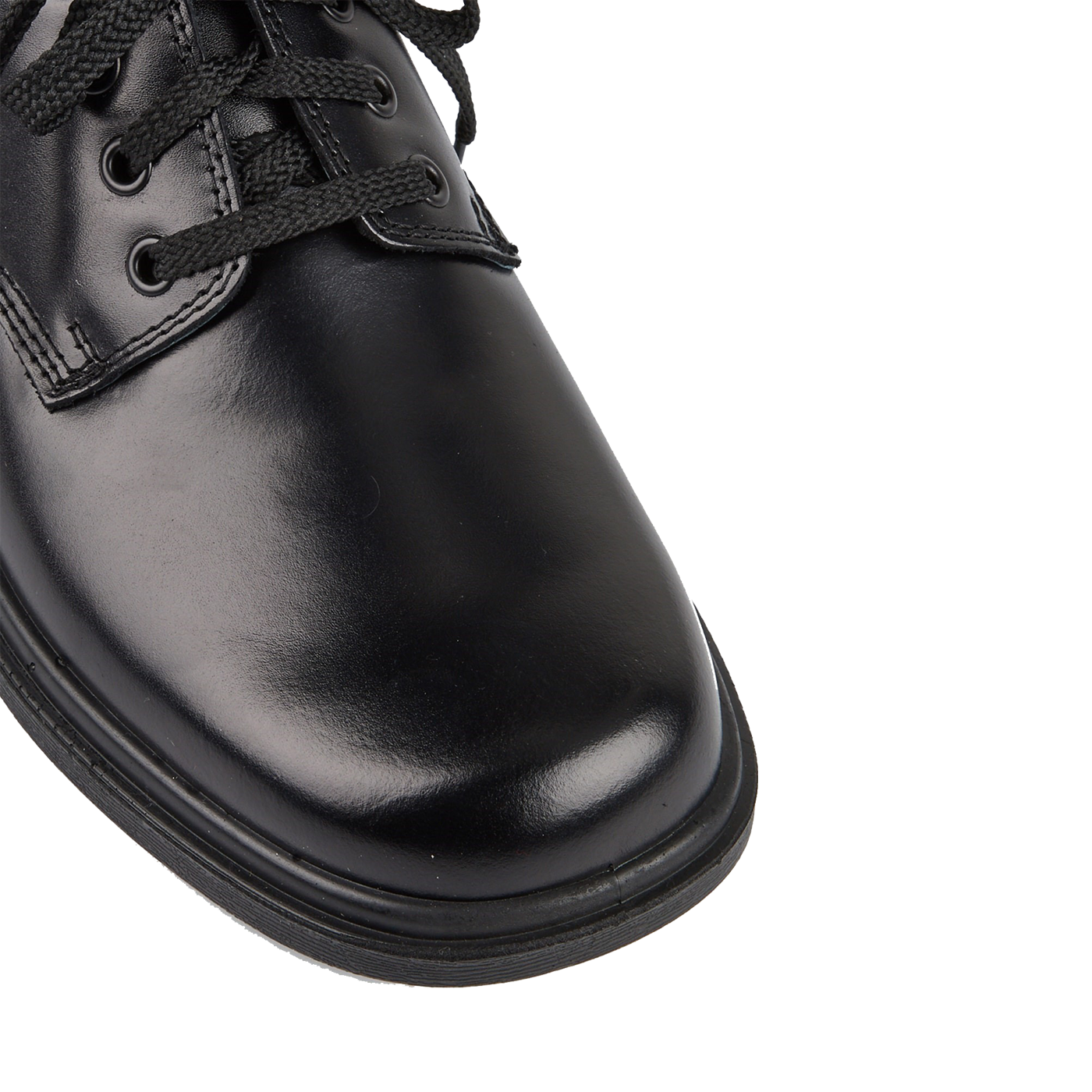 Clarks Leather School Shoes Black Daytona Senior