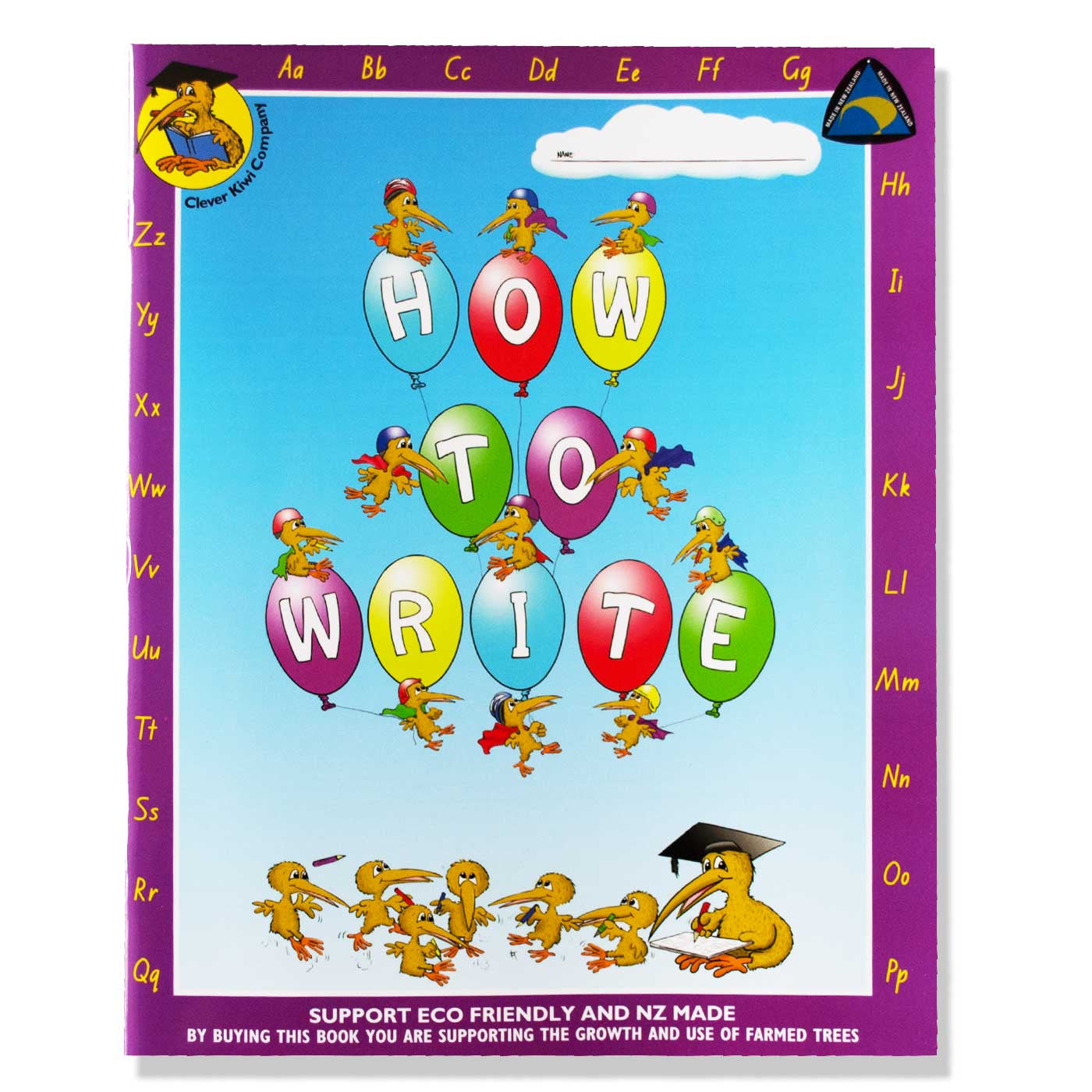 Clever Kiwi How To Write Exercise Book - School Depot NZ
