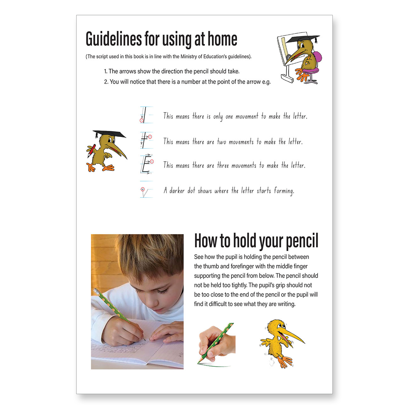 Clever Kiwi How To Write Exercise Book