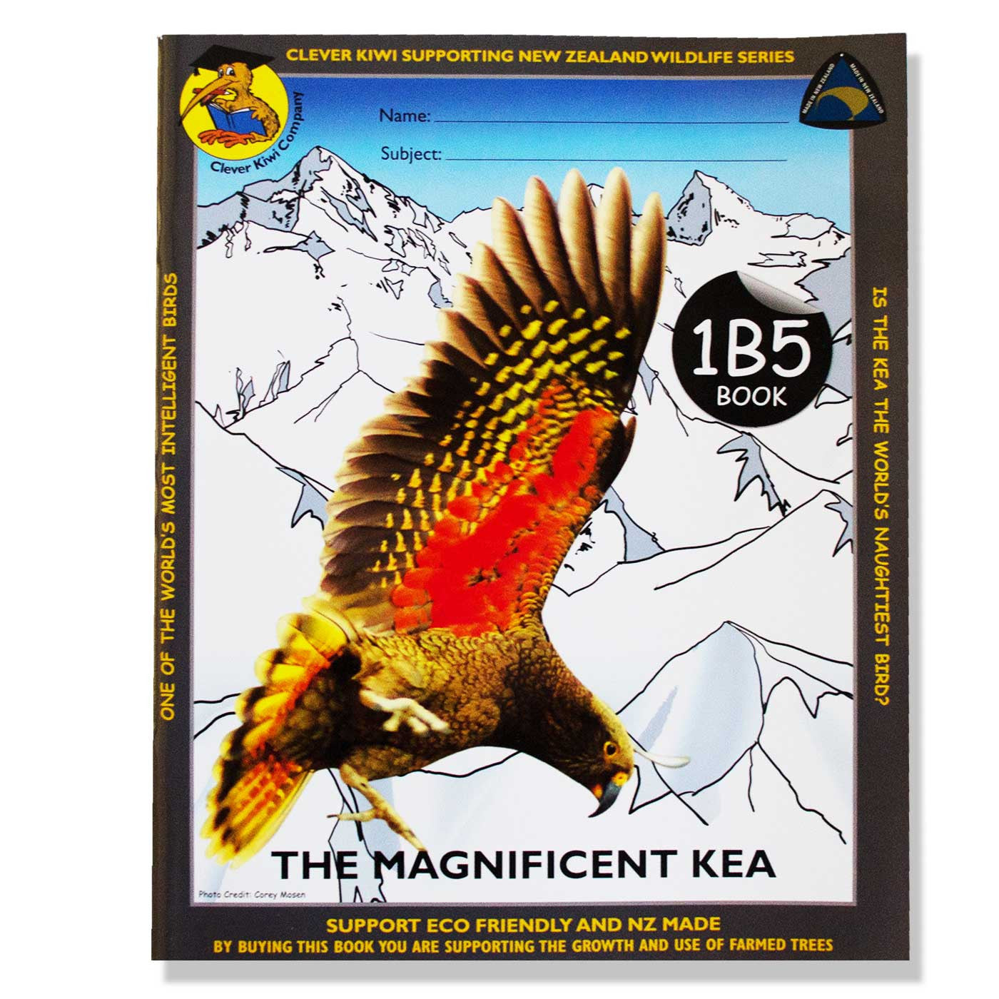 Clever Kiwi Kea 1B5 Book