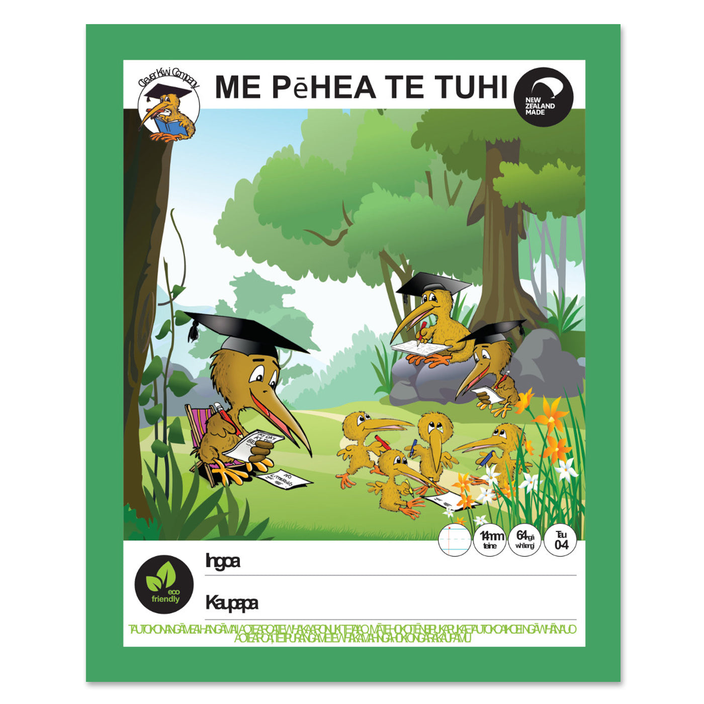 Clever Kiwi Me Pehea Te Tuhi 1B5 How To Write Exercise Book