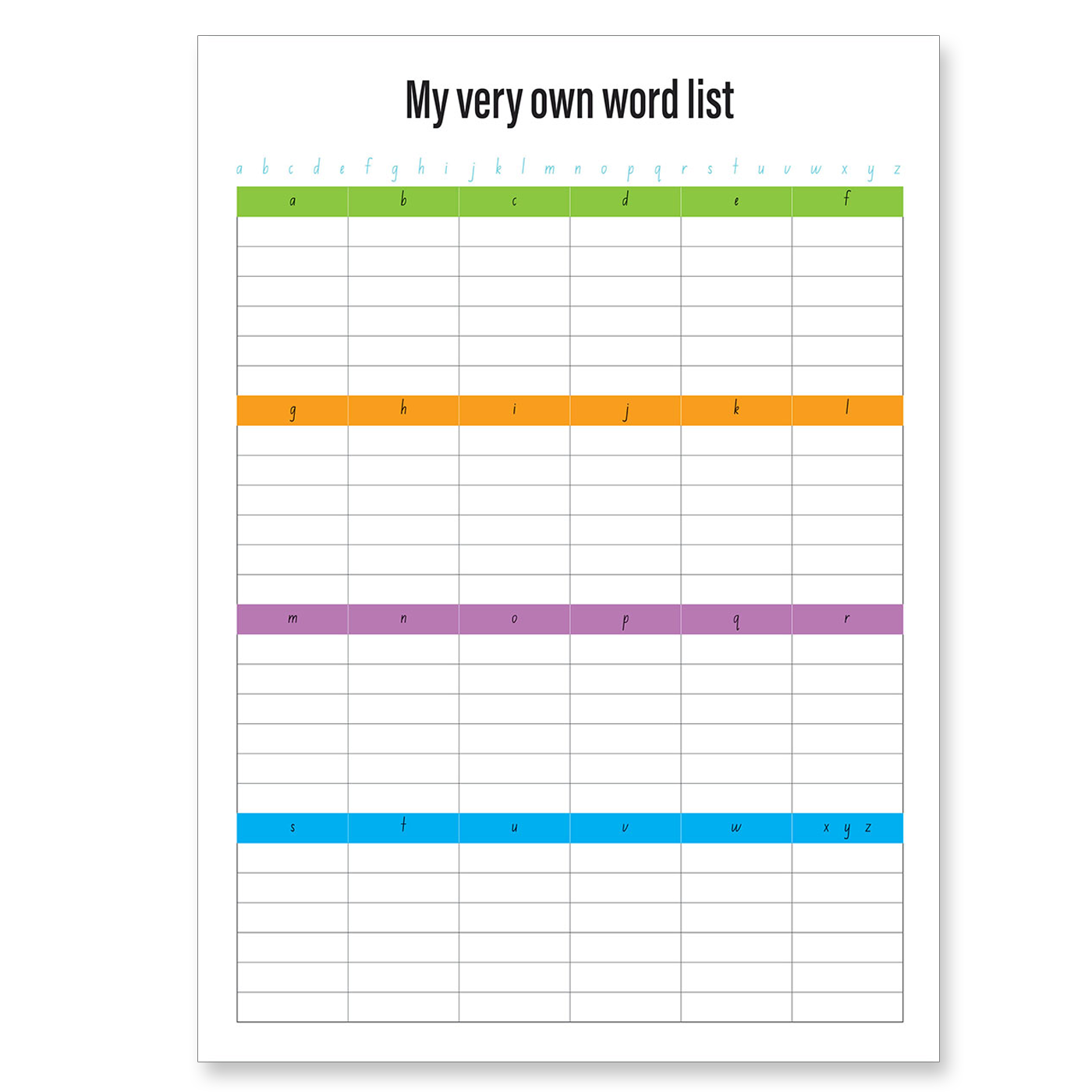 Clever Kiwi My Writing Book 14mm
