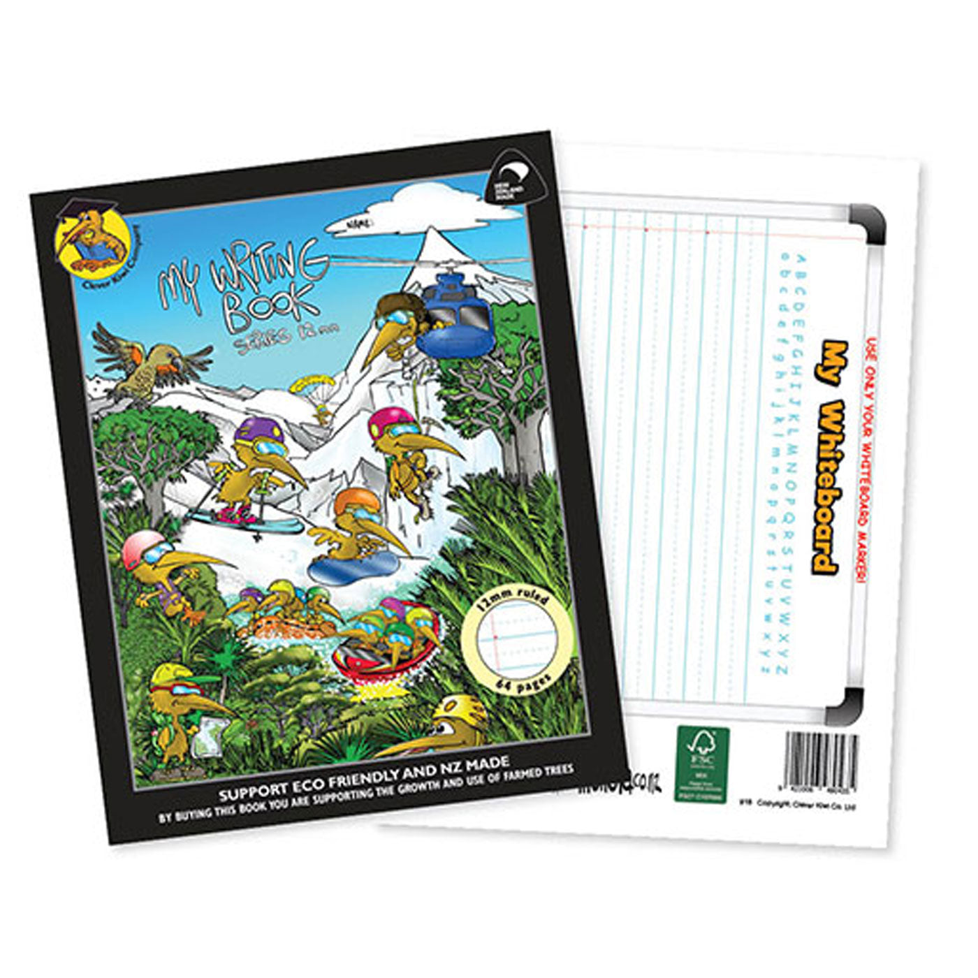 Clever Kiwi My Writing Book Series 12 mm - School Depot