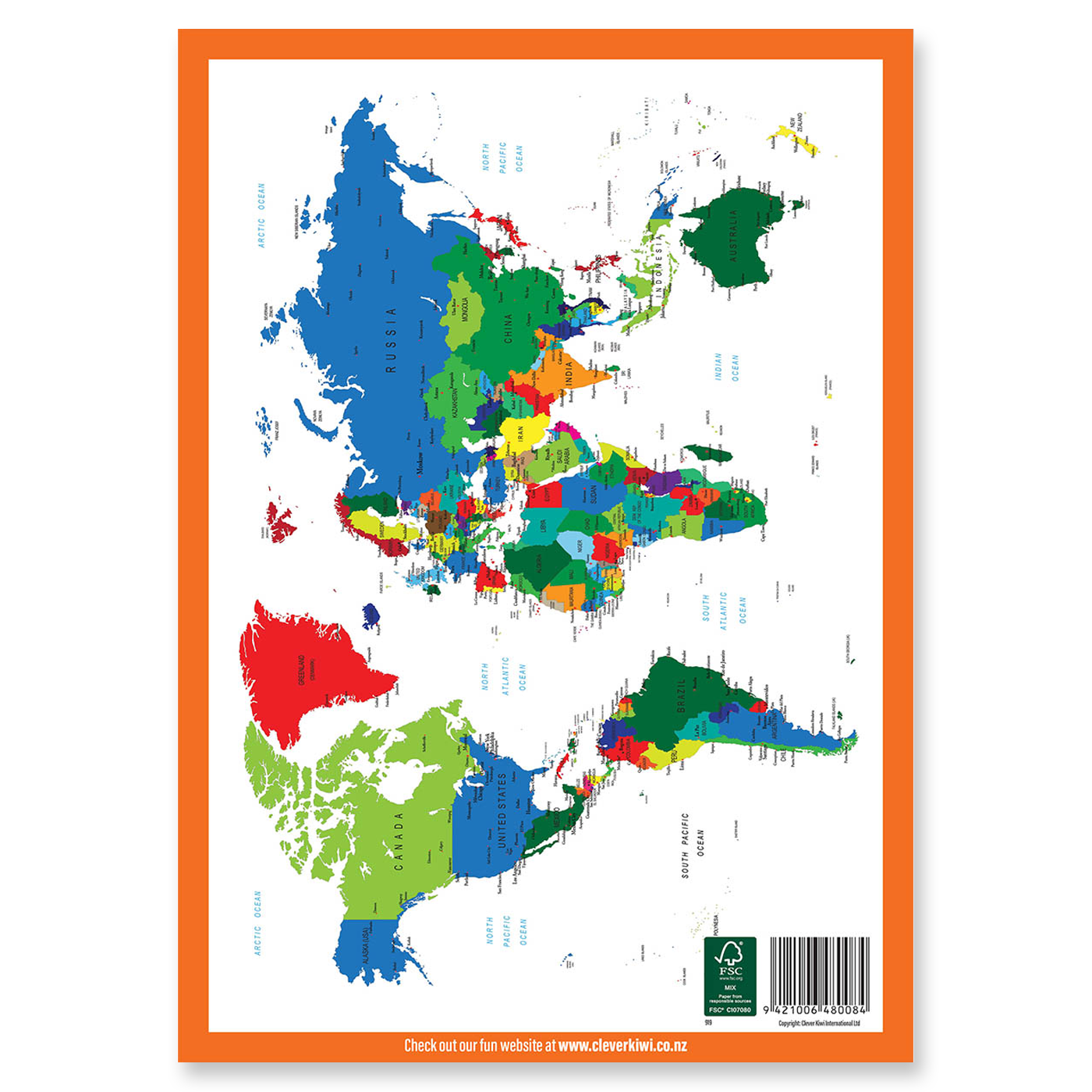 Clever Kiwi Assignment Book Back Cover