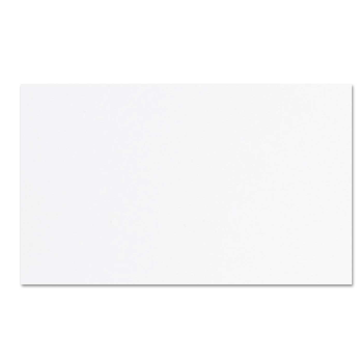 Collins Visiting Cards Plain 90 x 55mm Packet of 52