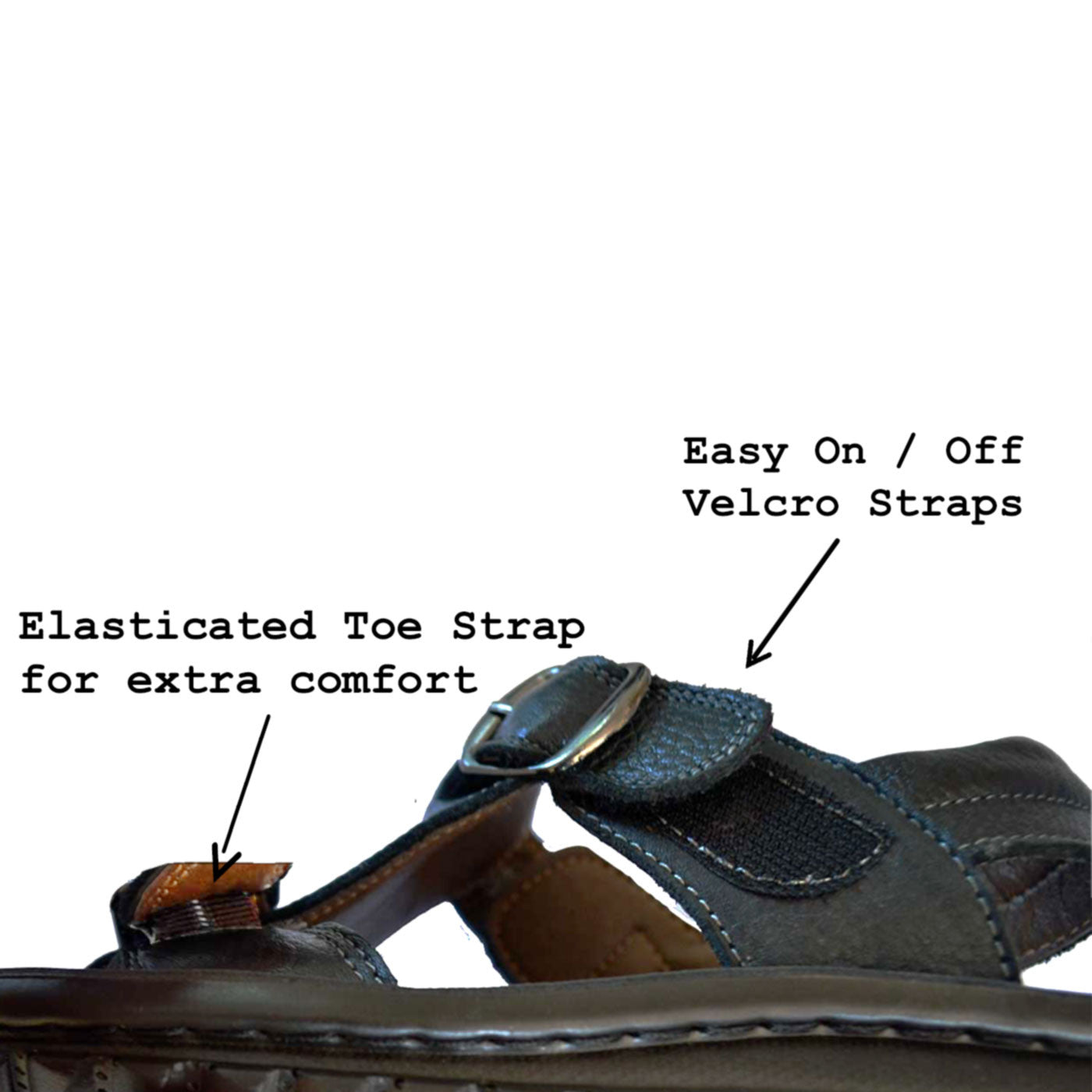 Juniors - Leather School Sandals - School Depot NZ
 - 3