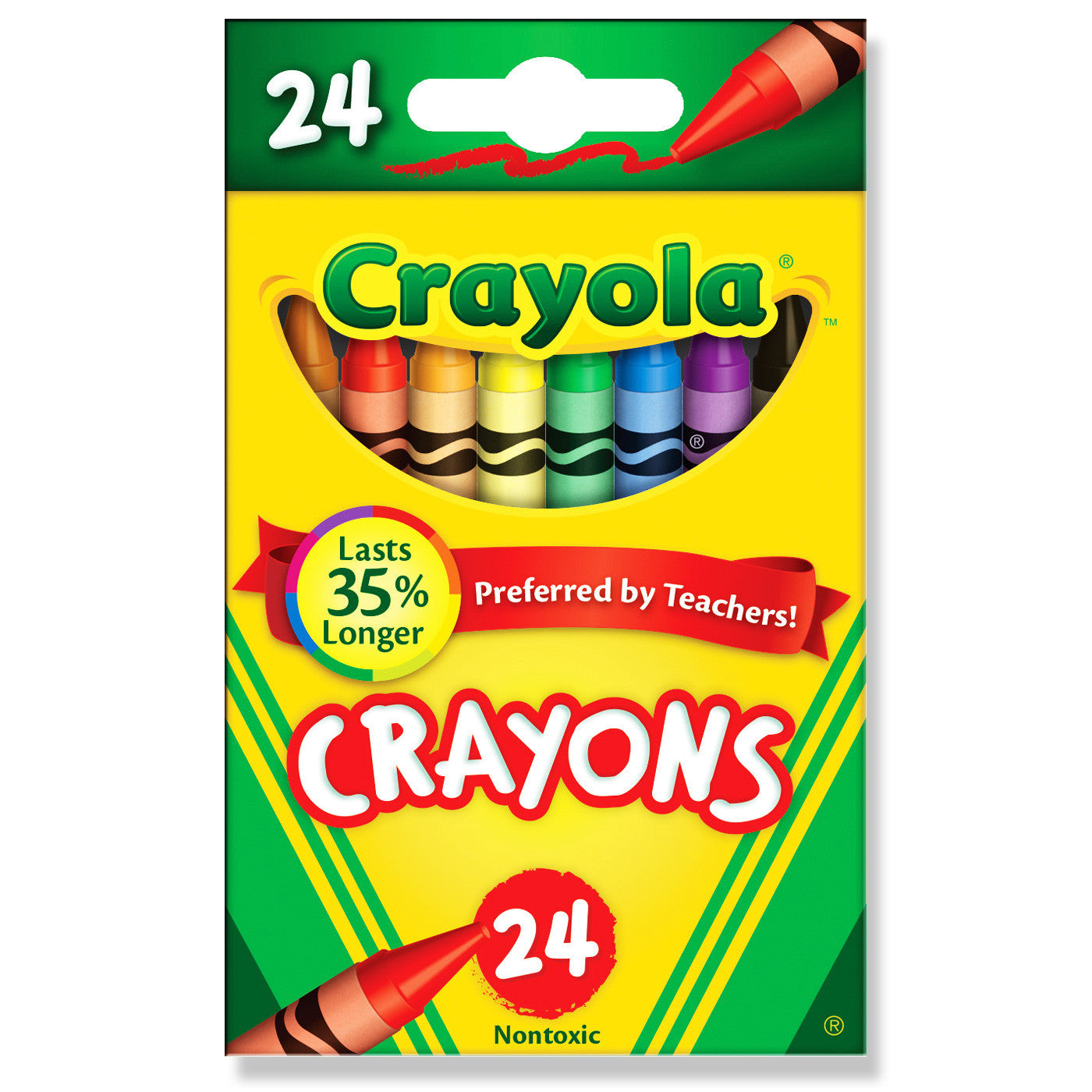 Crayola Crayons, Assorted Colours, Pack of 24 - School Depot NZ