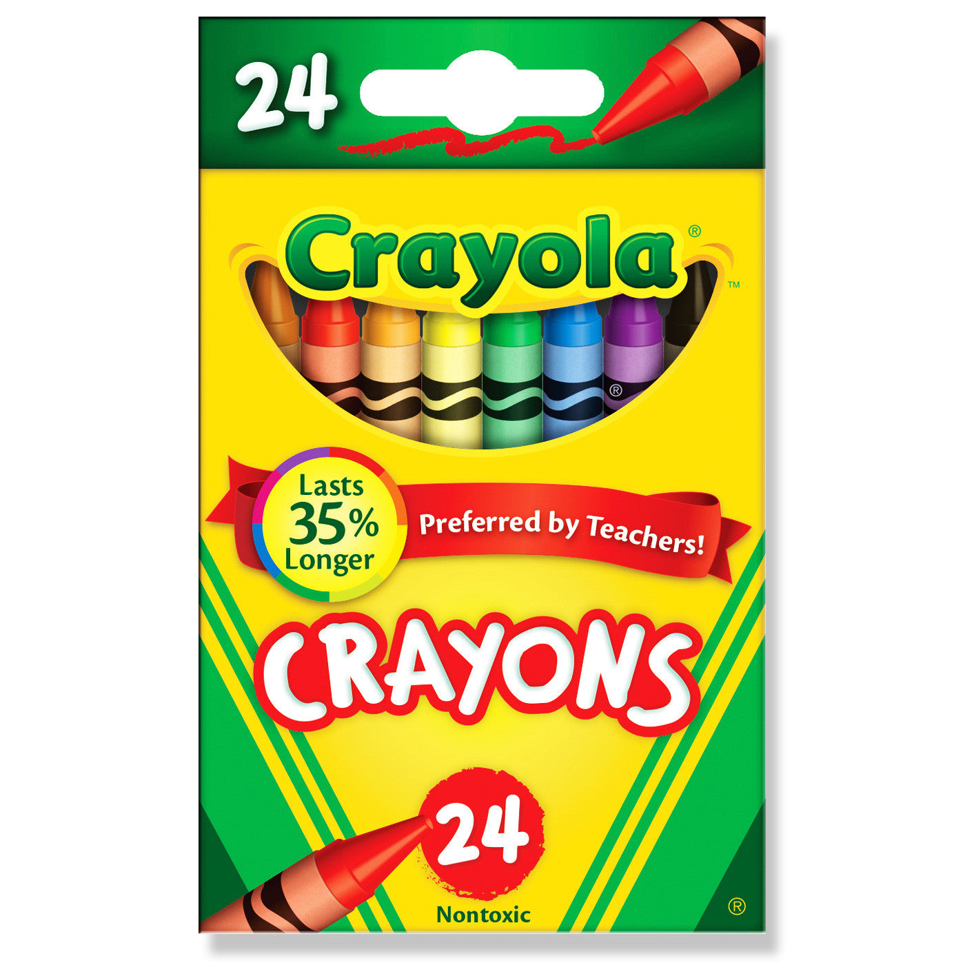 Crayola Crayons, Assorted Colours, Pack of 24 - School Depot NZ