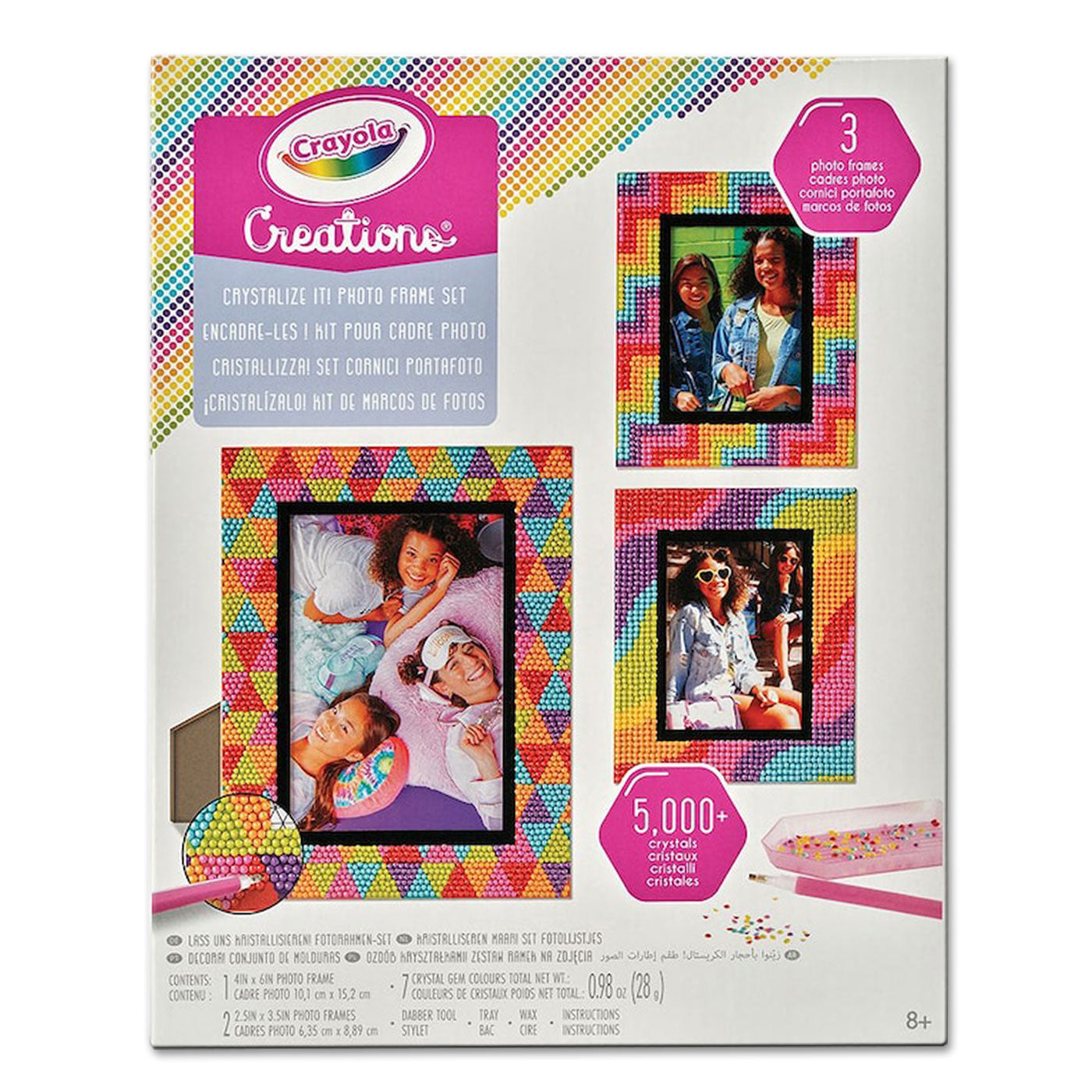 Crayola Creations Crystalize It Photo Frames Kit