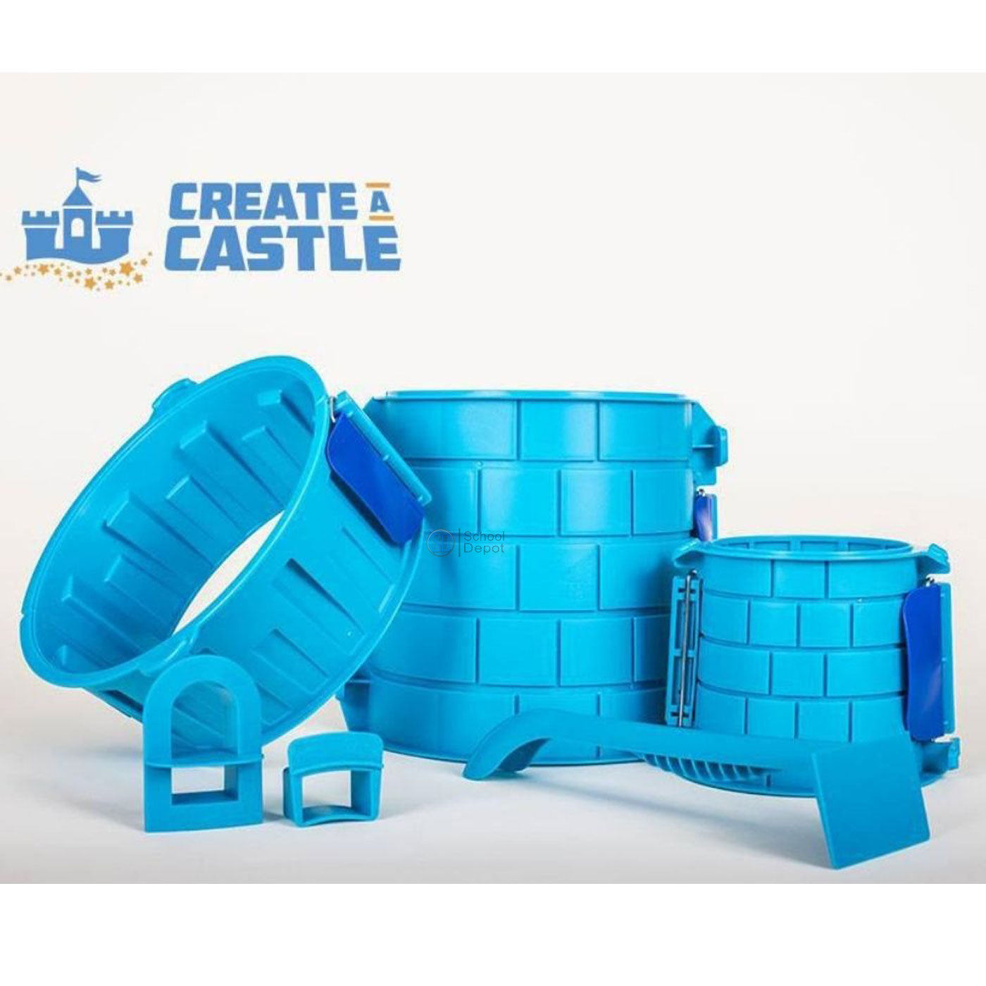Create A Castle Pro Sandcastle Kit 7 Piece