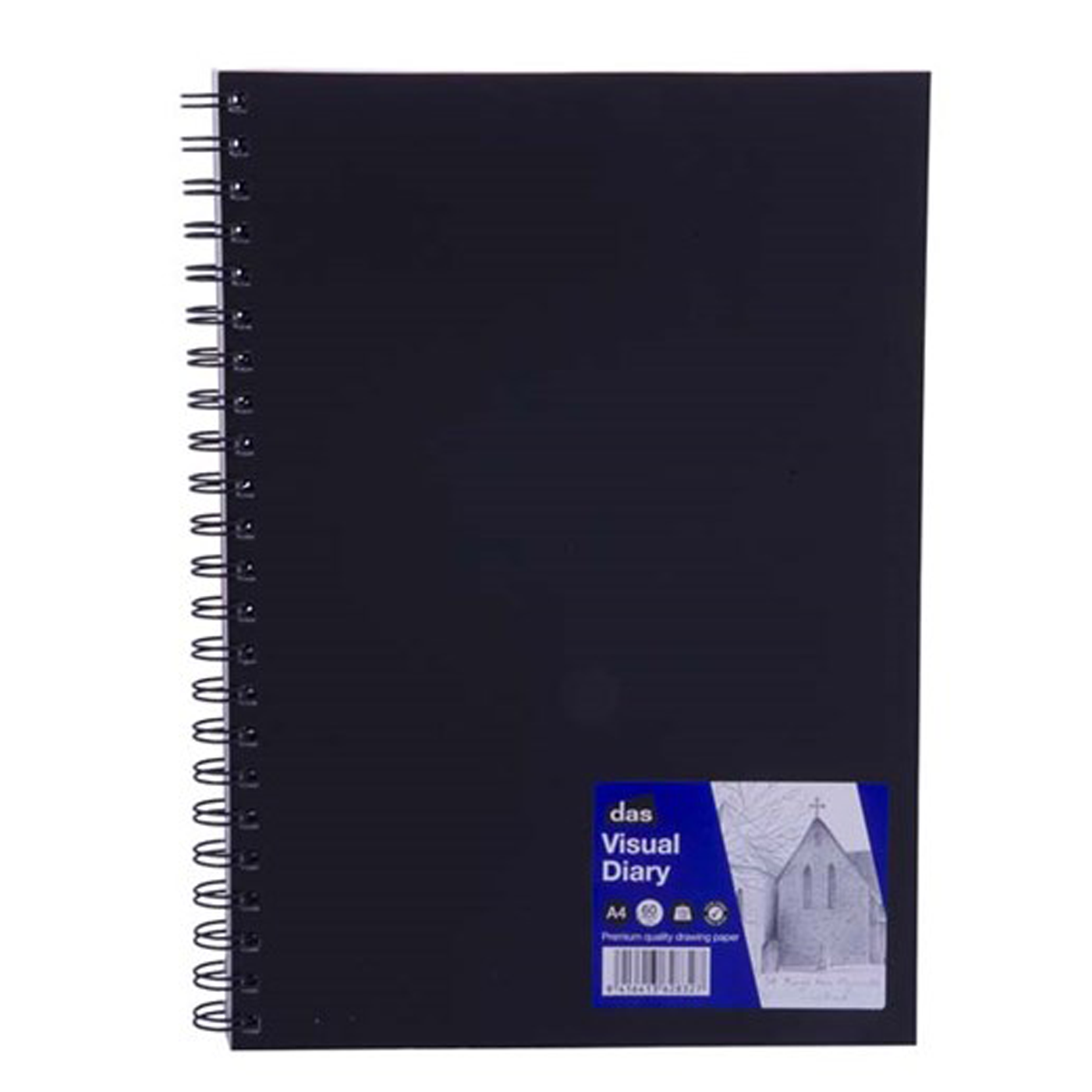DAS Visual Diary A4 60 Pages 110gsm