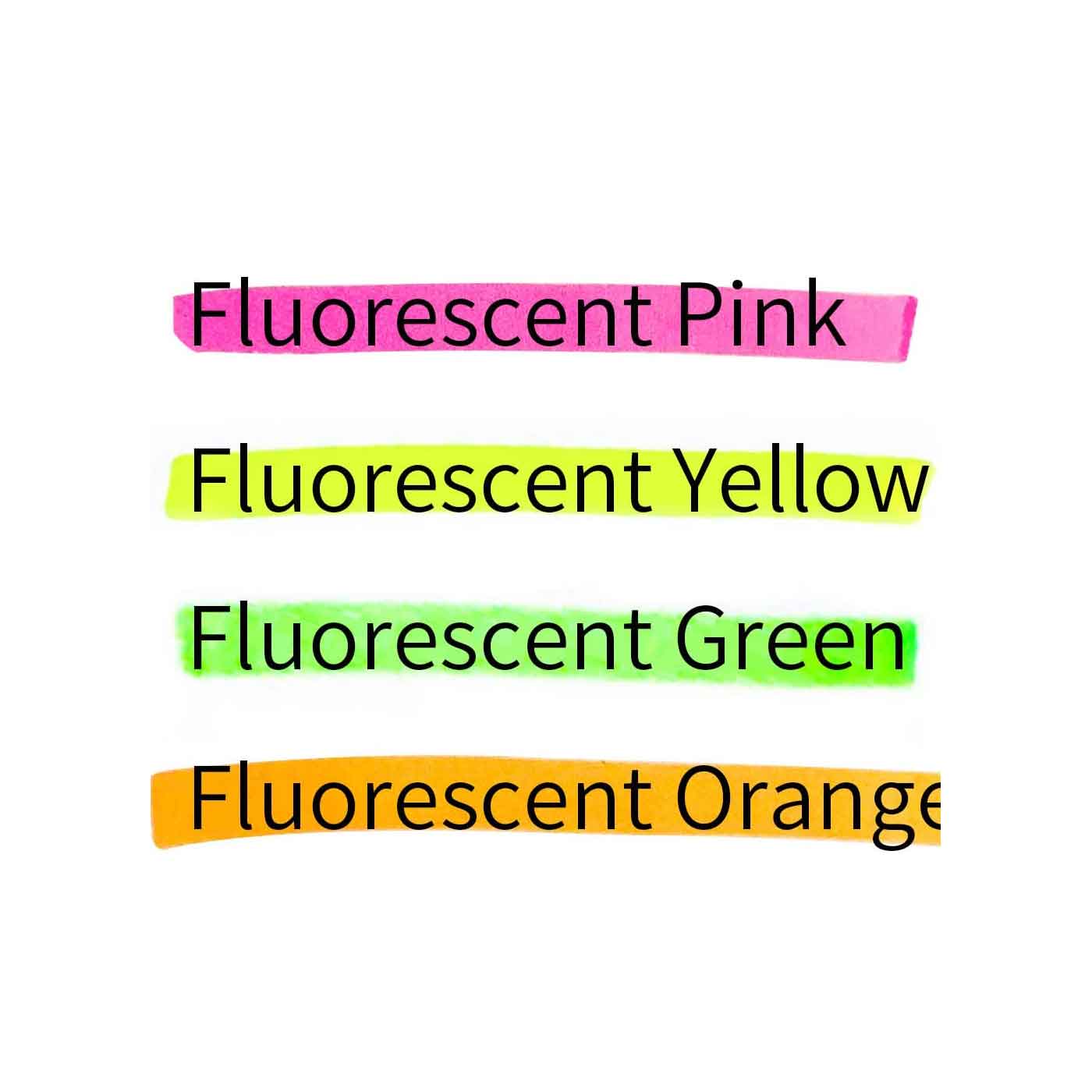 Deli Highlighter Chisel Tip Pack of 4 Colours